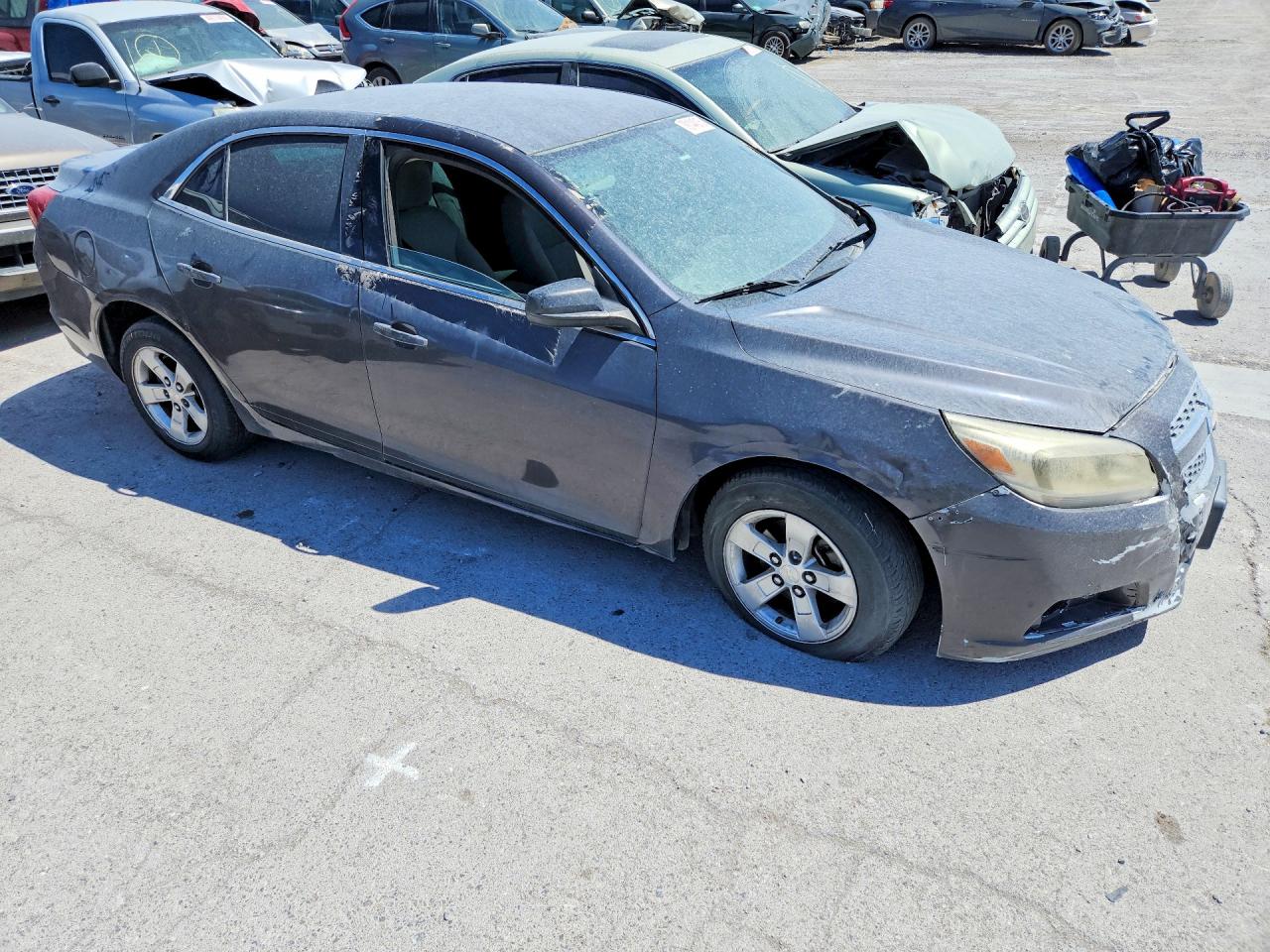 2013 Chevrolet Malibu Ls Black vin: 1G11B5SA2DF159325