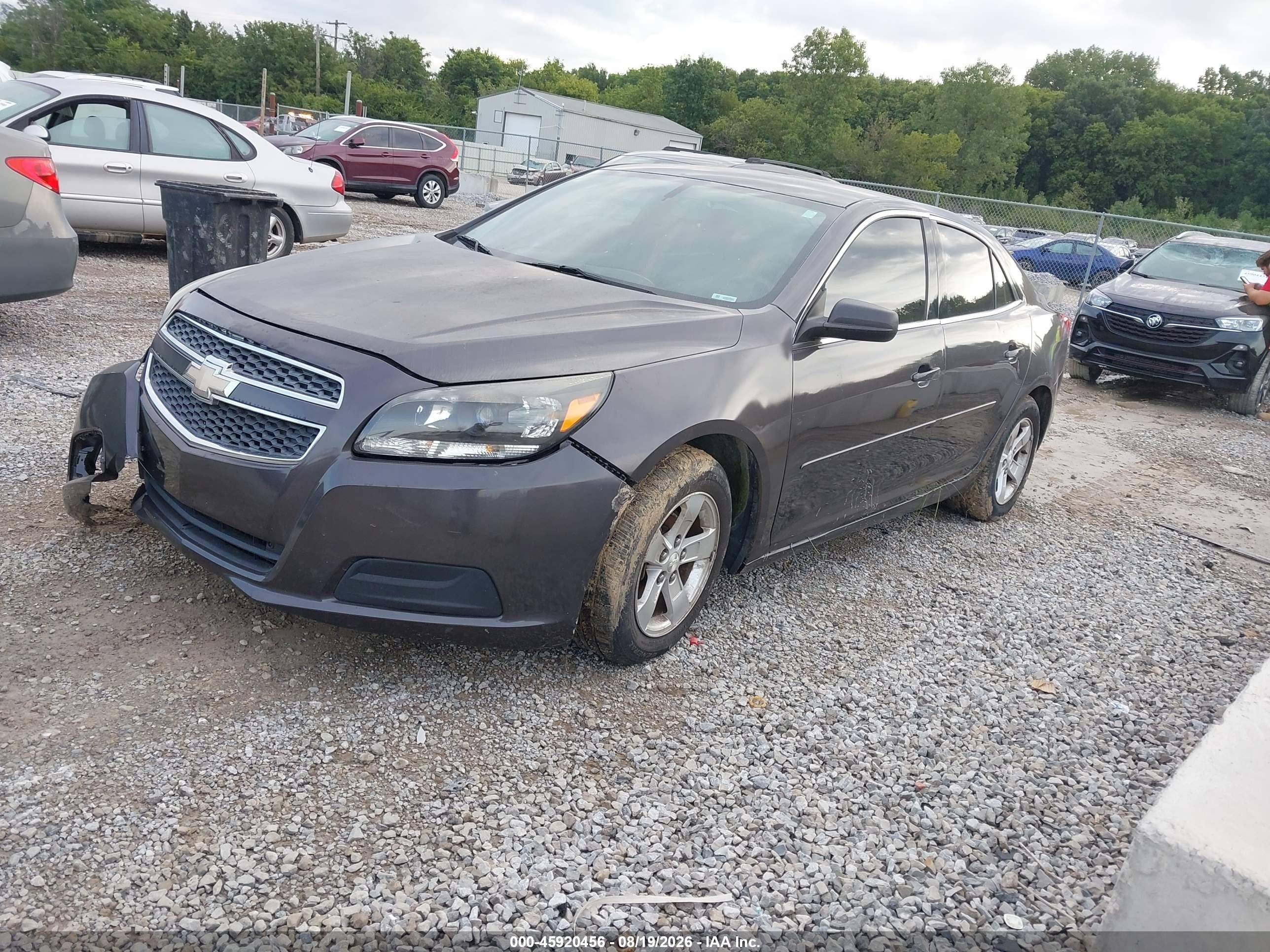 2013 Chevrolet Malibu 1ls Gray vin: 1G11B5SA2DF161267