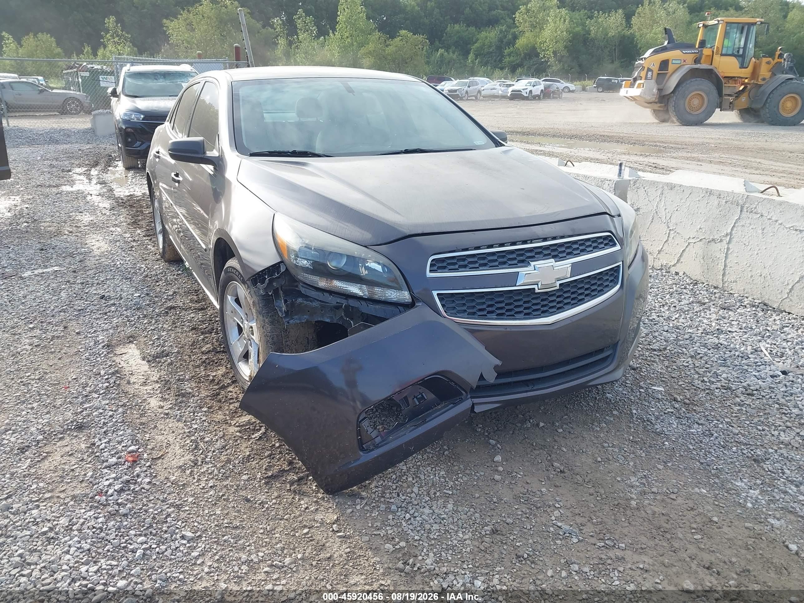 2013 Chevrolet Malibu 1ls Gray vin: 1G11B5SA2DF161267