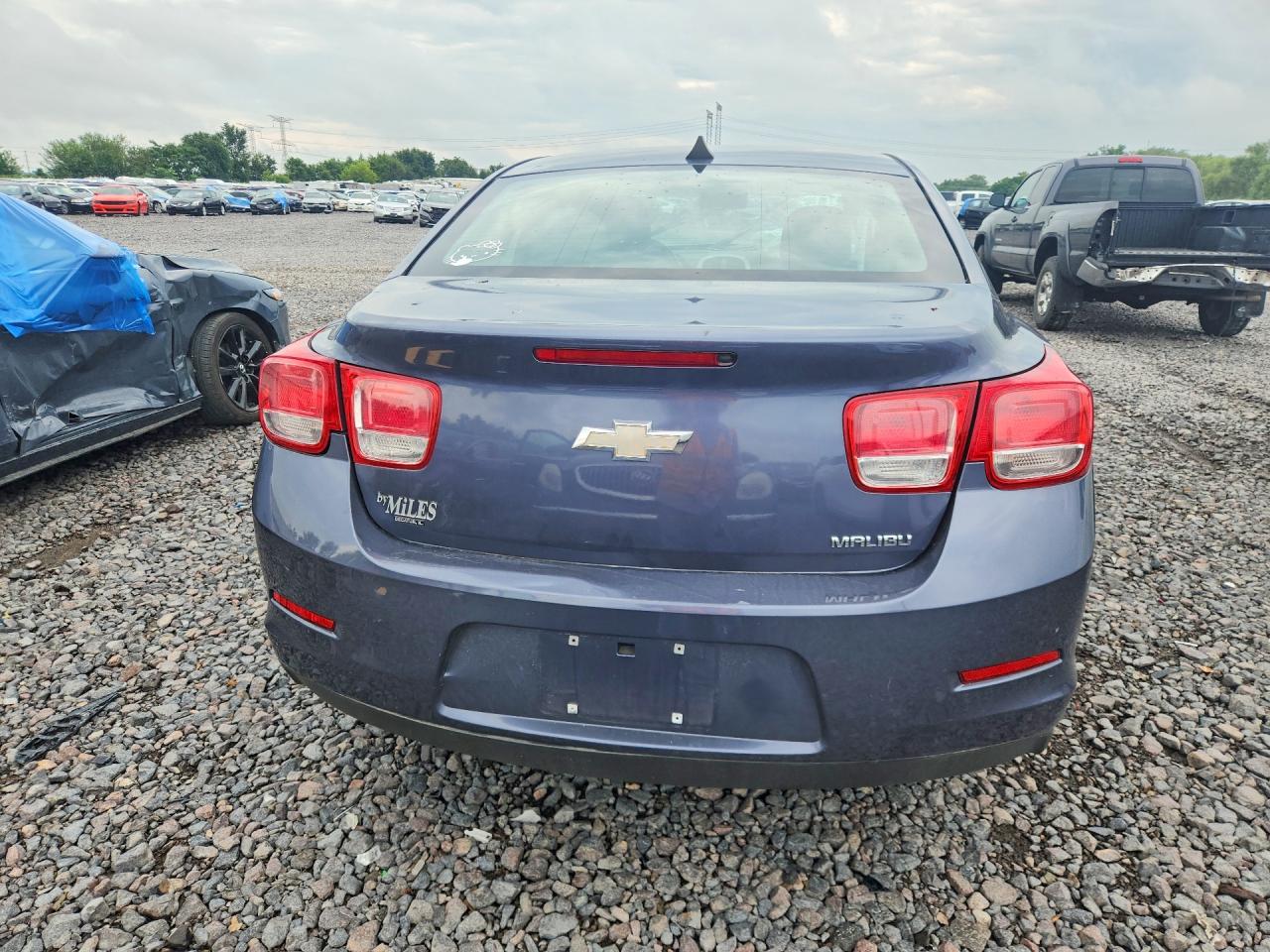 2013 Chevrolet Malibu Gray vin: 1G11B5SA2DF175587