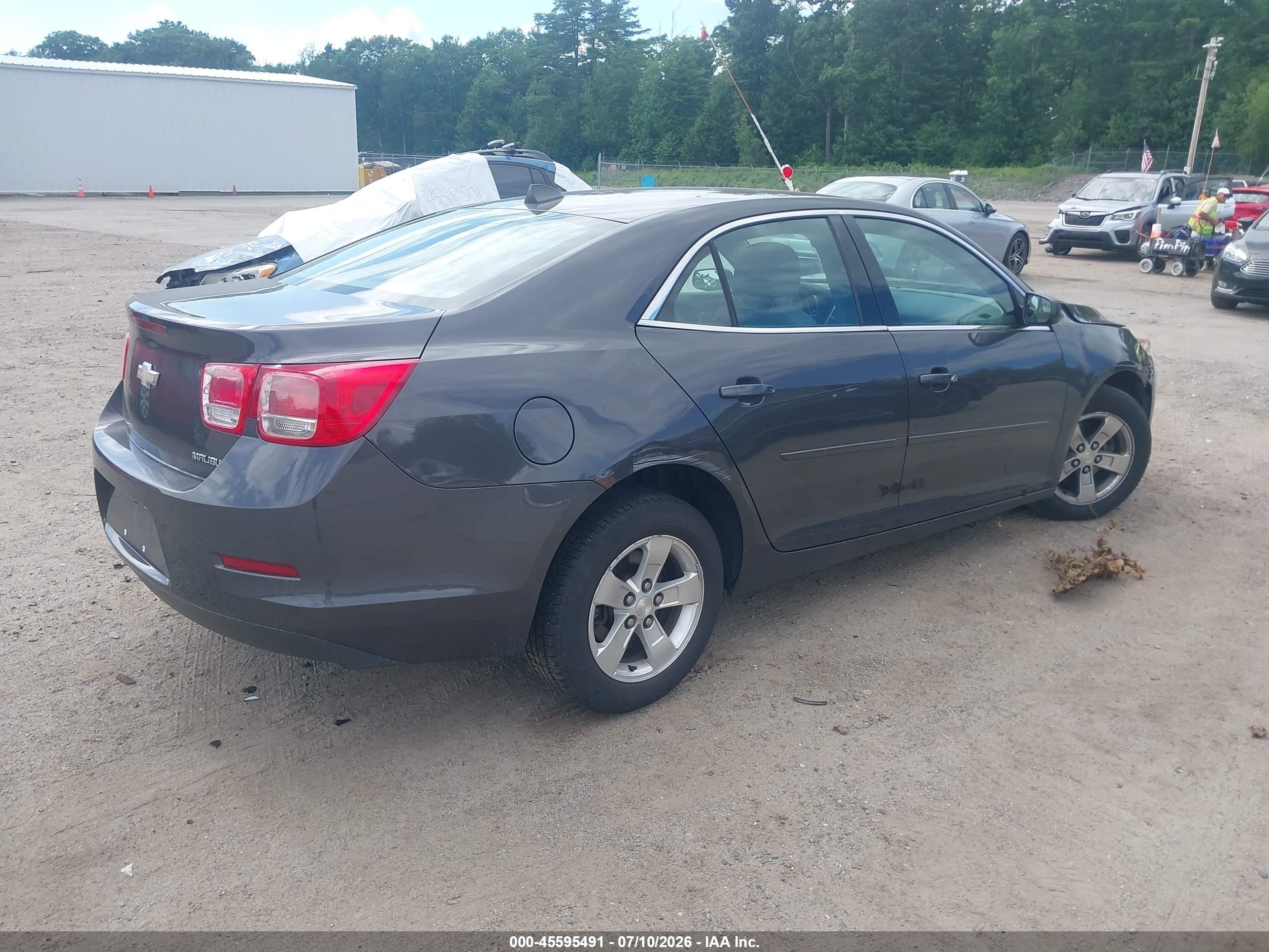 2013 Chevrolet Malibu 1ls Gray vin: 1G11B5SA2DF219149