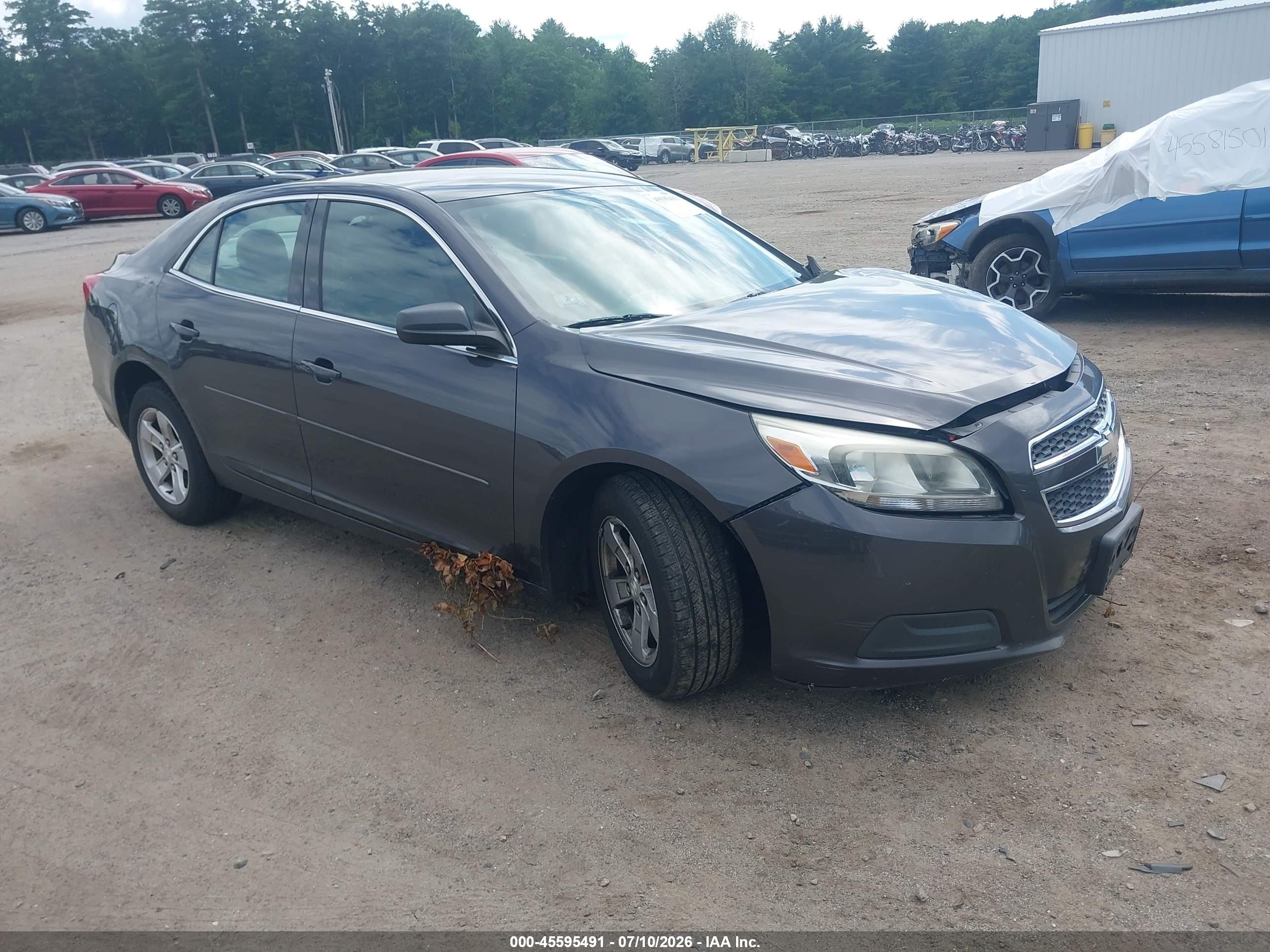 2013 Chevrolet Malibu 1ls Gray vin: 1G11B5SA2DF219149