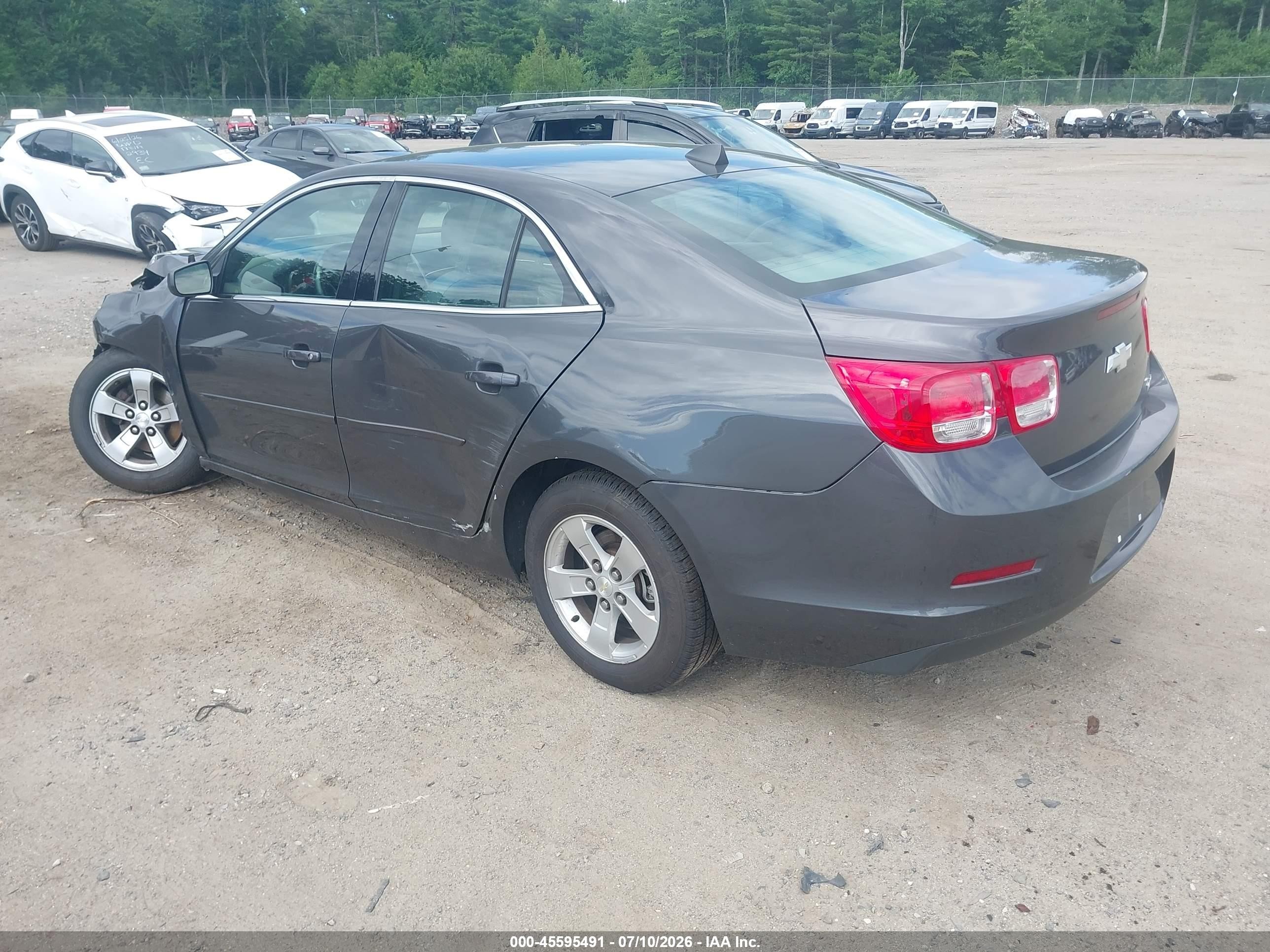 2013 Chevrolet Malibu 1ls Gray vin: 1G11B5SA2DF219149
