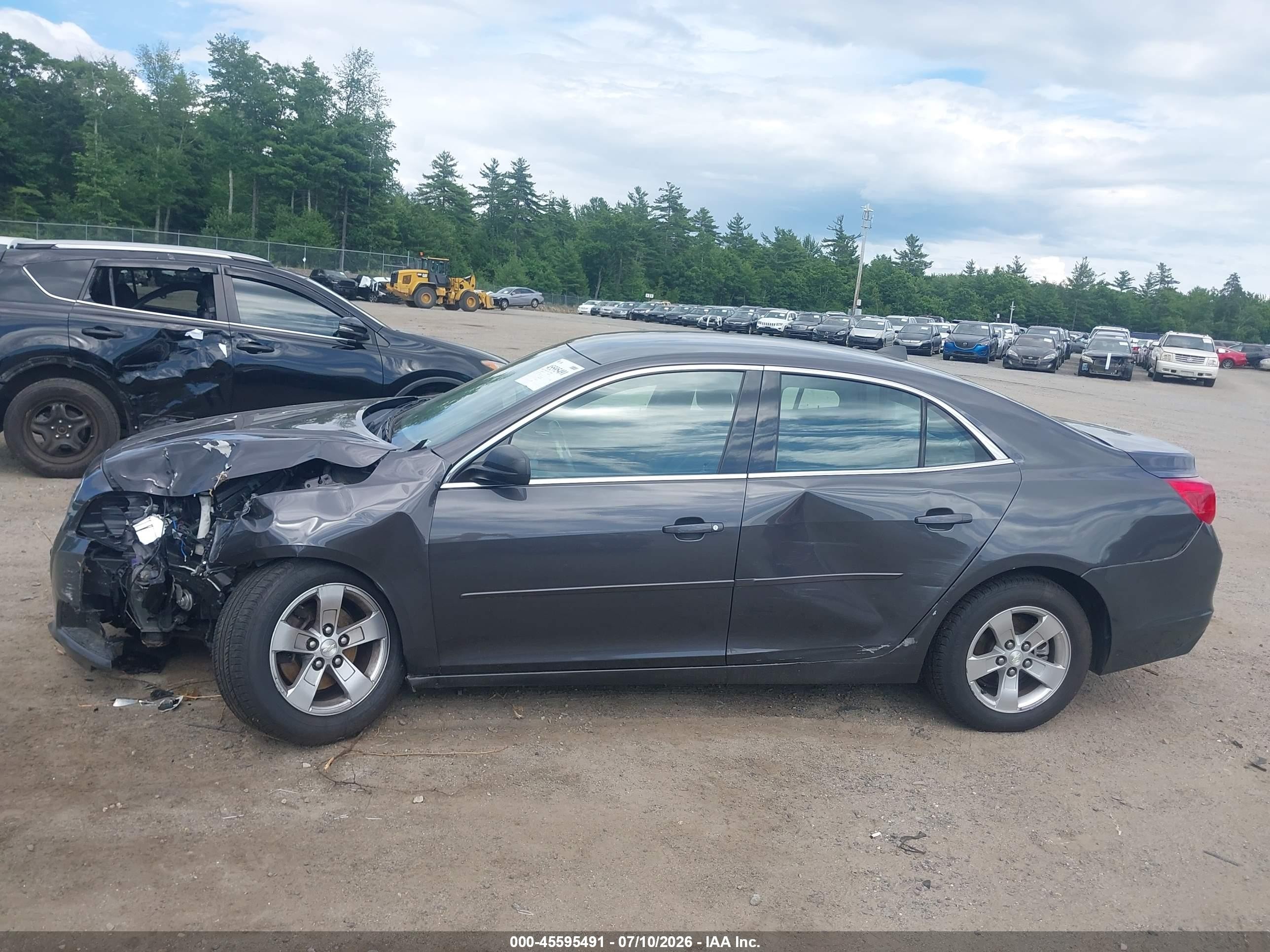 2013 Chevrolet Malibu 1ls Gray vin: 1G11B5SA2DF219149