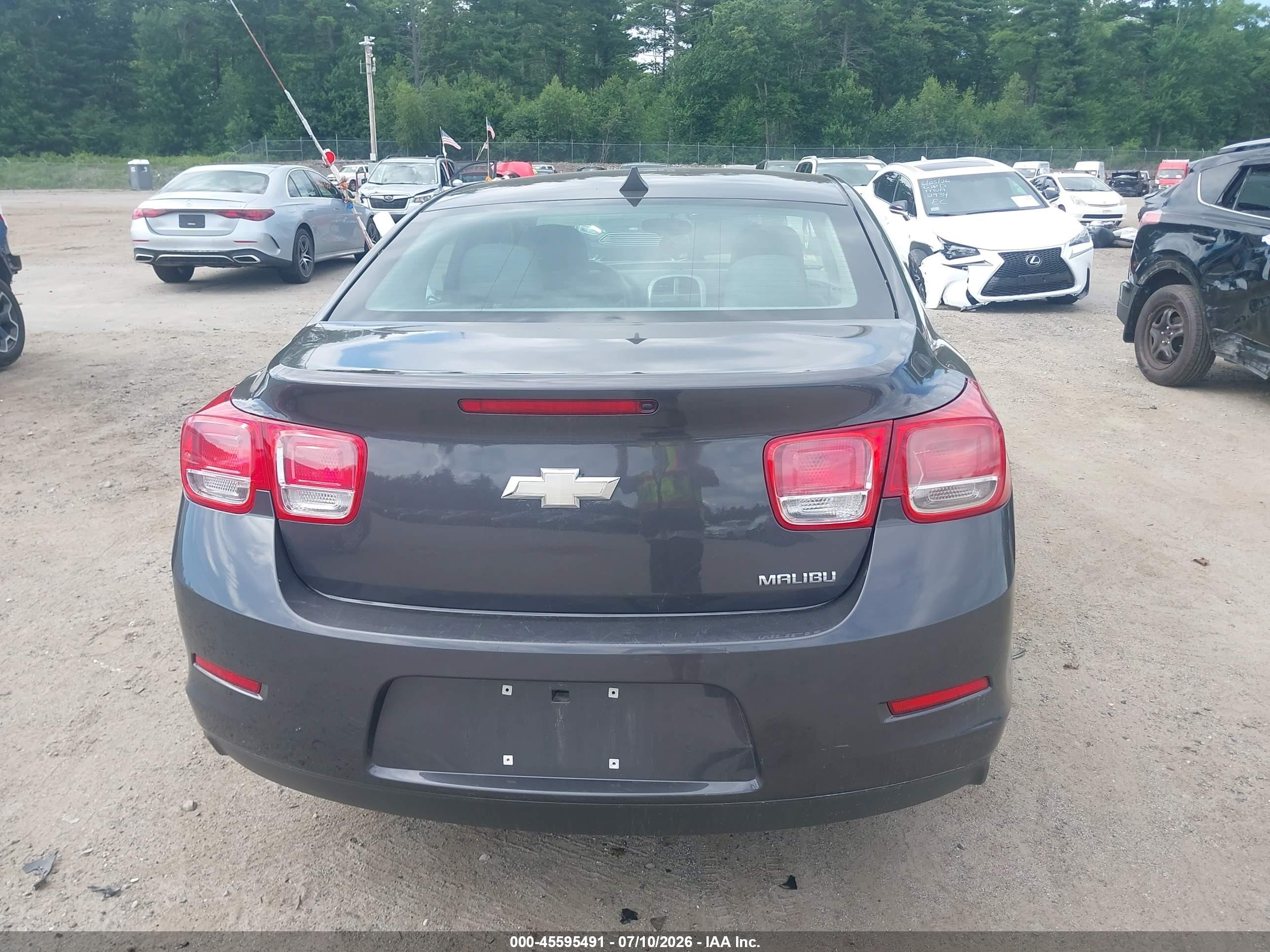 2013 Chevrolet Malibu 1ls Gray vin: 1G11B5SA2DF219149