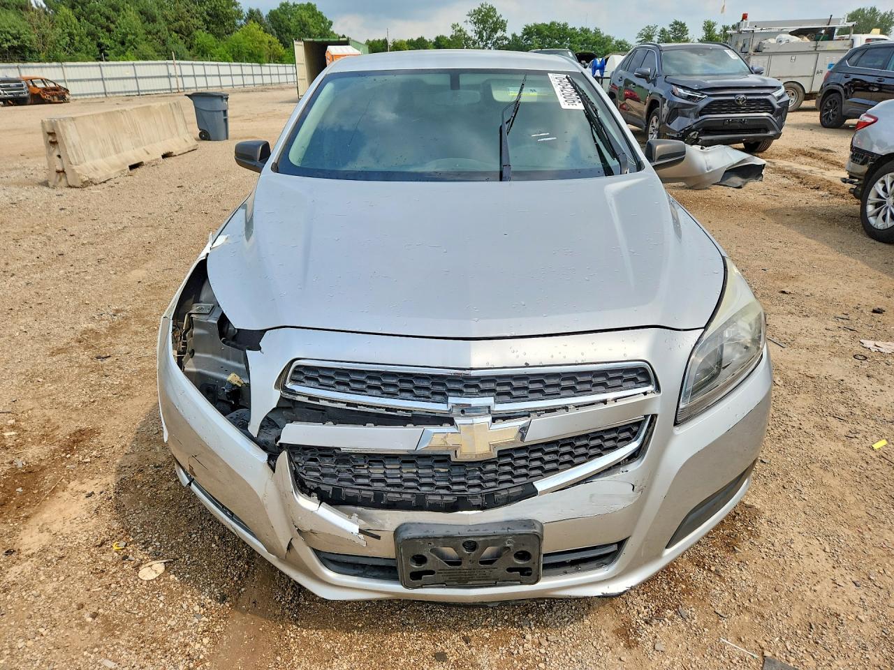 2013 Chevrolet Malibu Ls Silver vin: 1G11B5SA2DF291842
