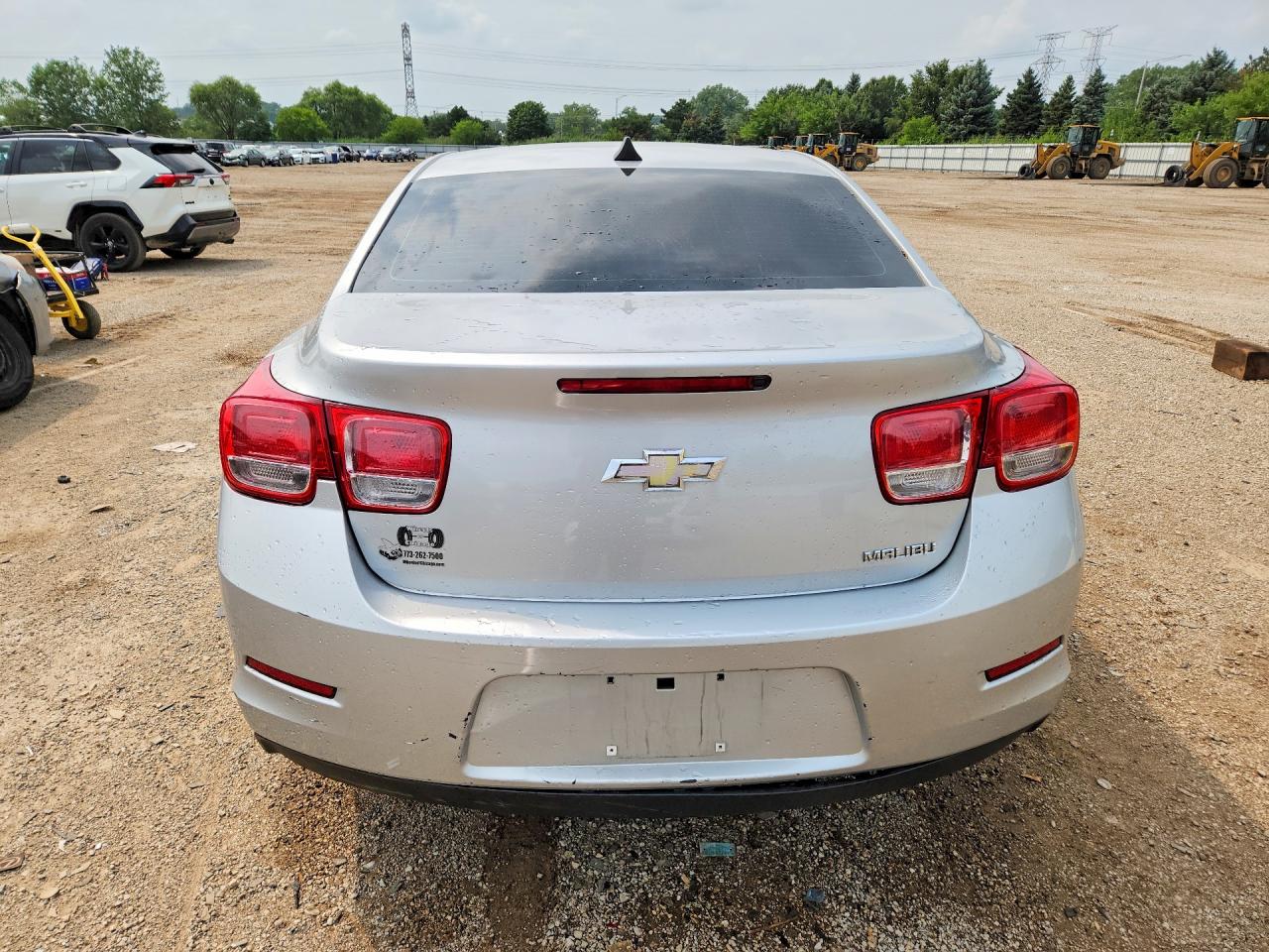 2013 Chevrolet Malibu Ls Silver vin: 1G11B5SA2DF291842