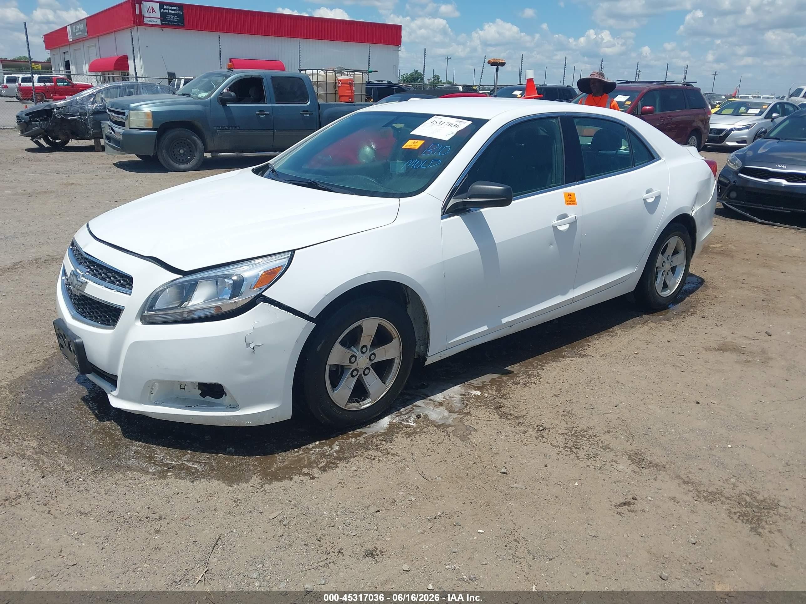2013 Chevrolet Malibu 1ls Белый vin: 1G11B5SA2DF319784