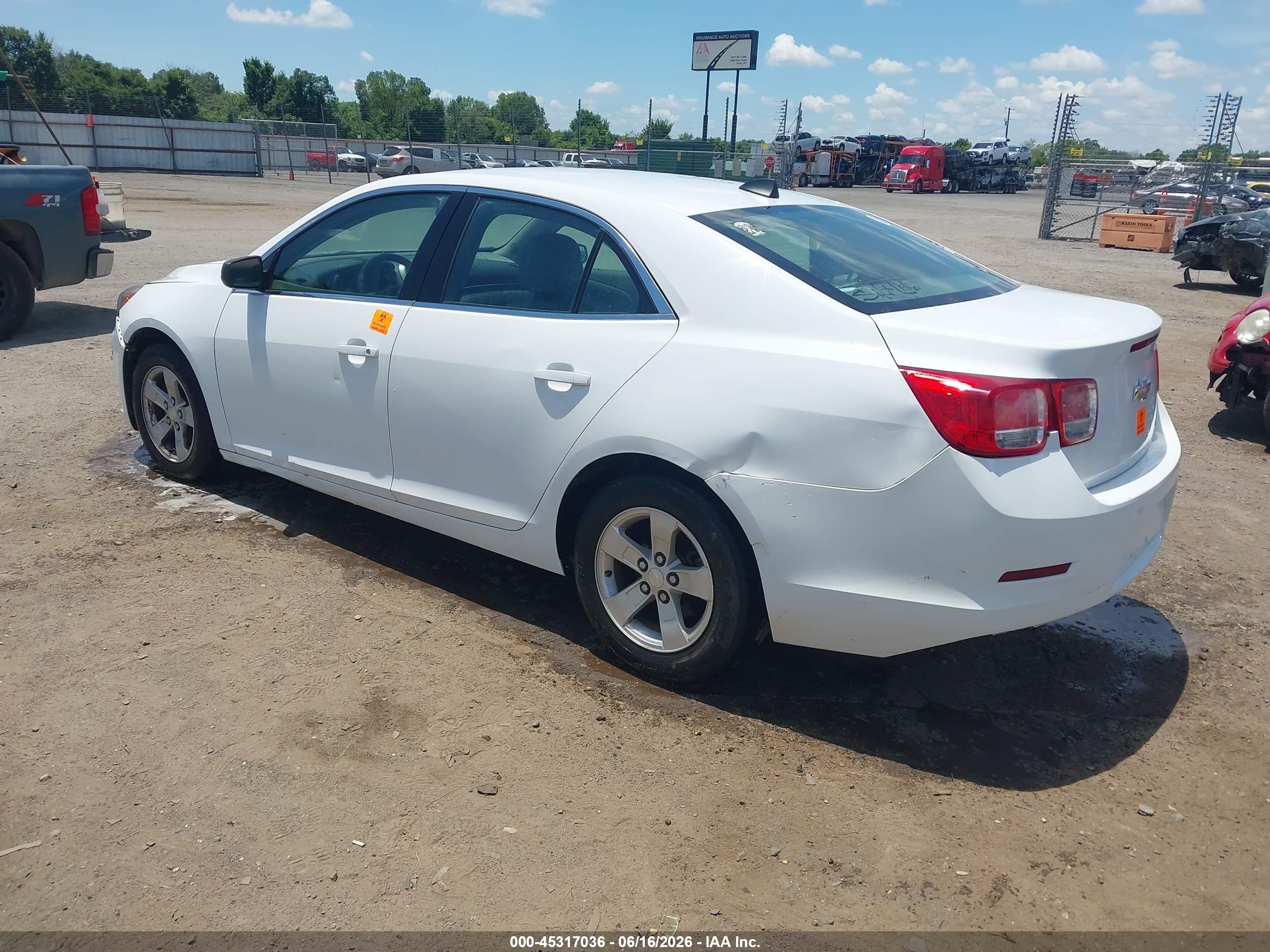 2013 Chevrolet Malibu 1ls Белый vin: 1G11B5SA2DF319784