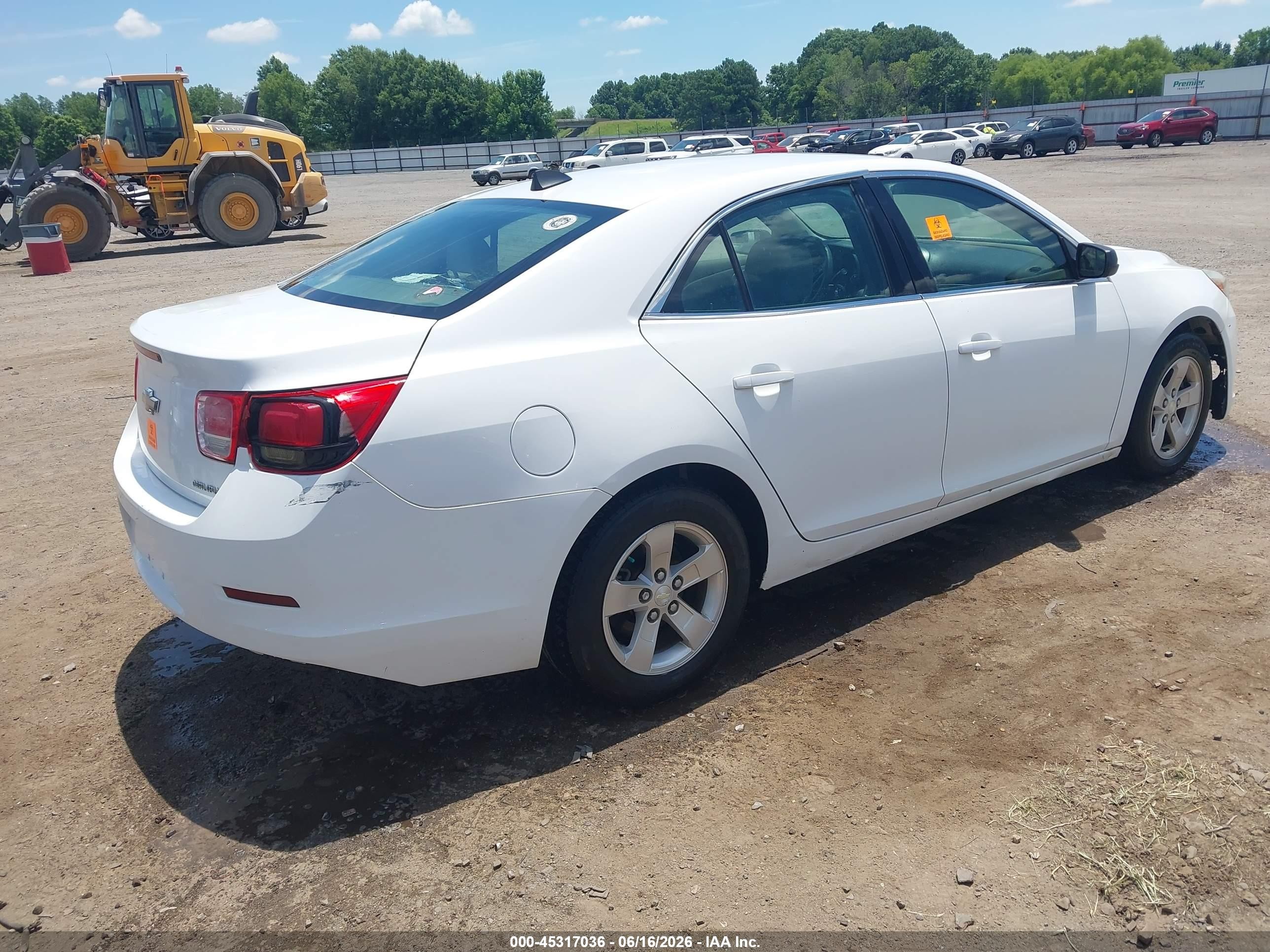 2013 Chevrolet Malibu 1ls Белый vin: 1G11B5SA2DF319784