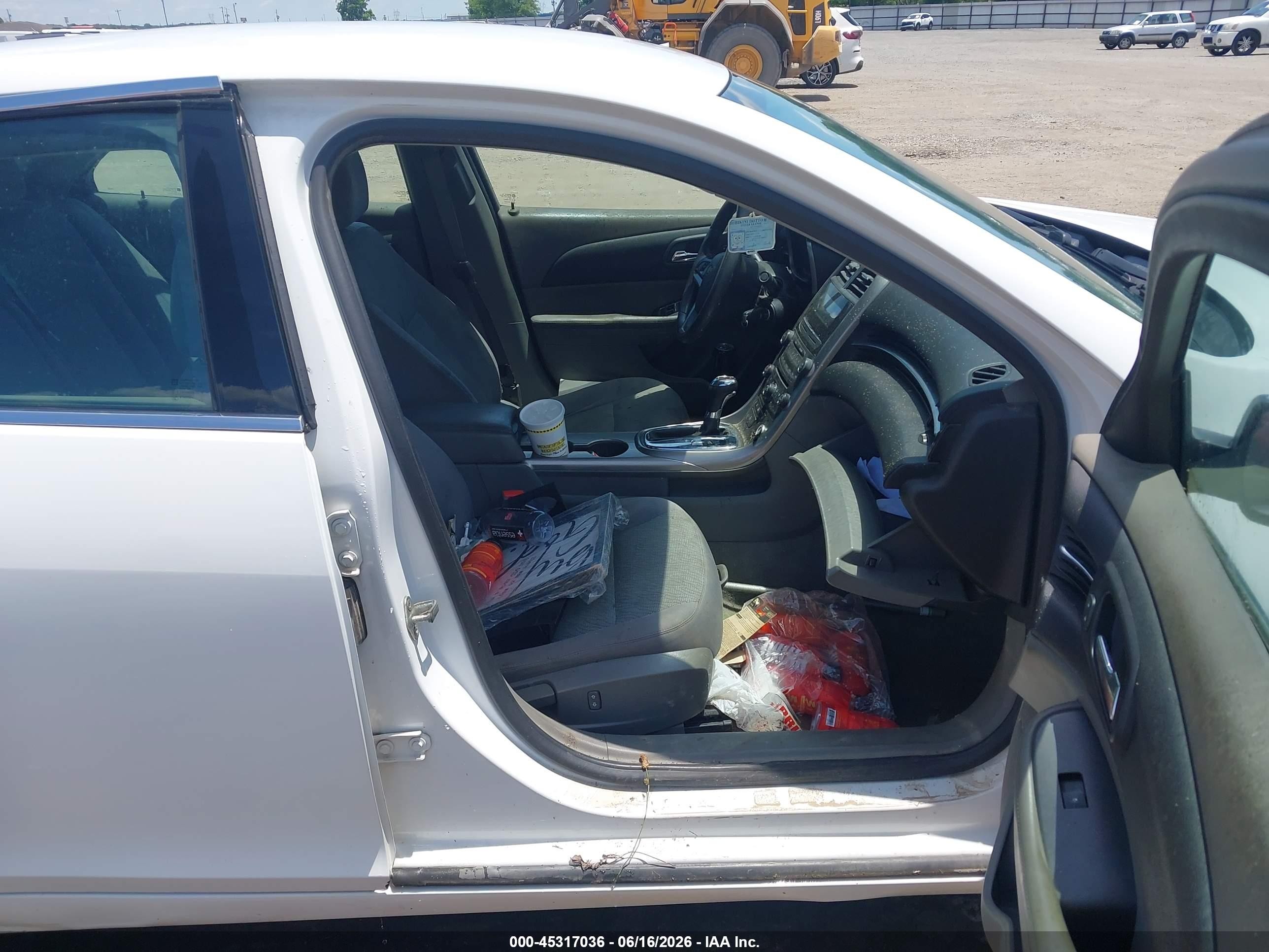 2013 Chevrolet Malibu 1ls Белый vin: 1G11B5SA2DF319784