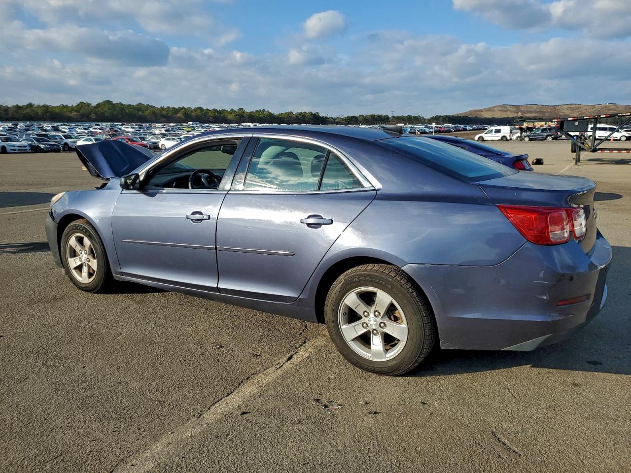 2013 Chevrolet Malibu Ls Blue vin: 1G11B5SA2DF321390