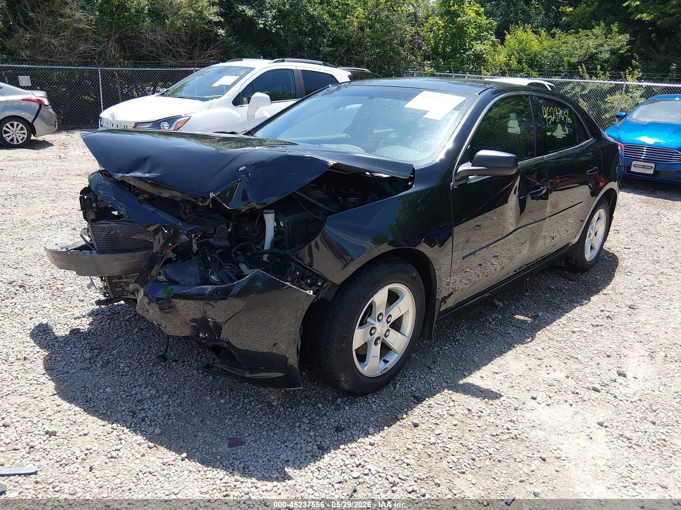 2013 Chevrolet Malibu 1ls Black vin: 1G11B5SA2DF325634
