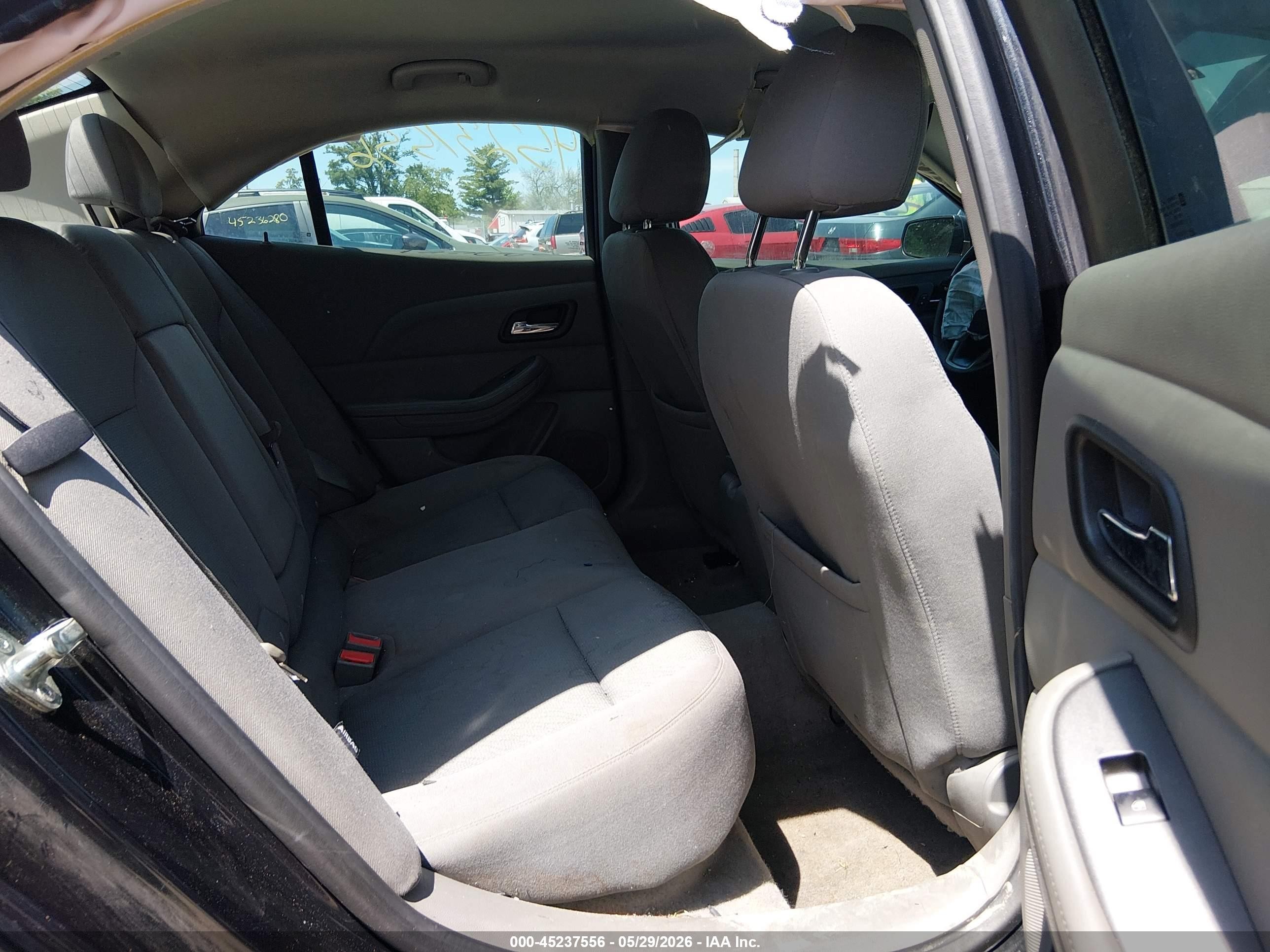 2013 Chevrolet Malibu 1ls Black vin: 1G11B5SA2DF325634