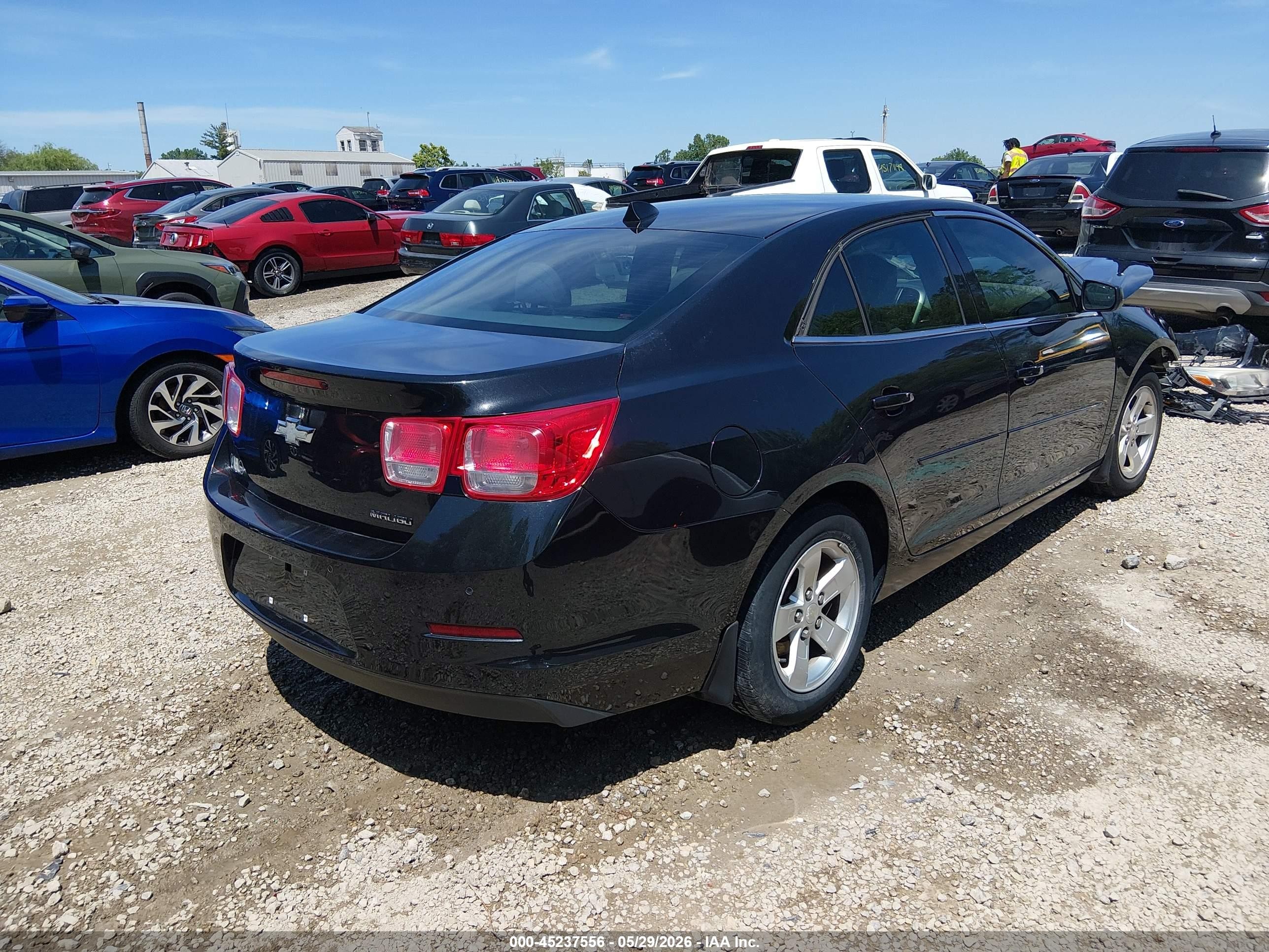 2013 Chevrolet Malibu 1ls Black vin: 1G11B5SA2DF325634
