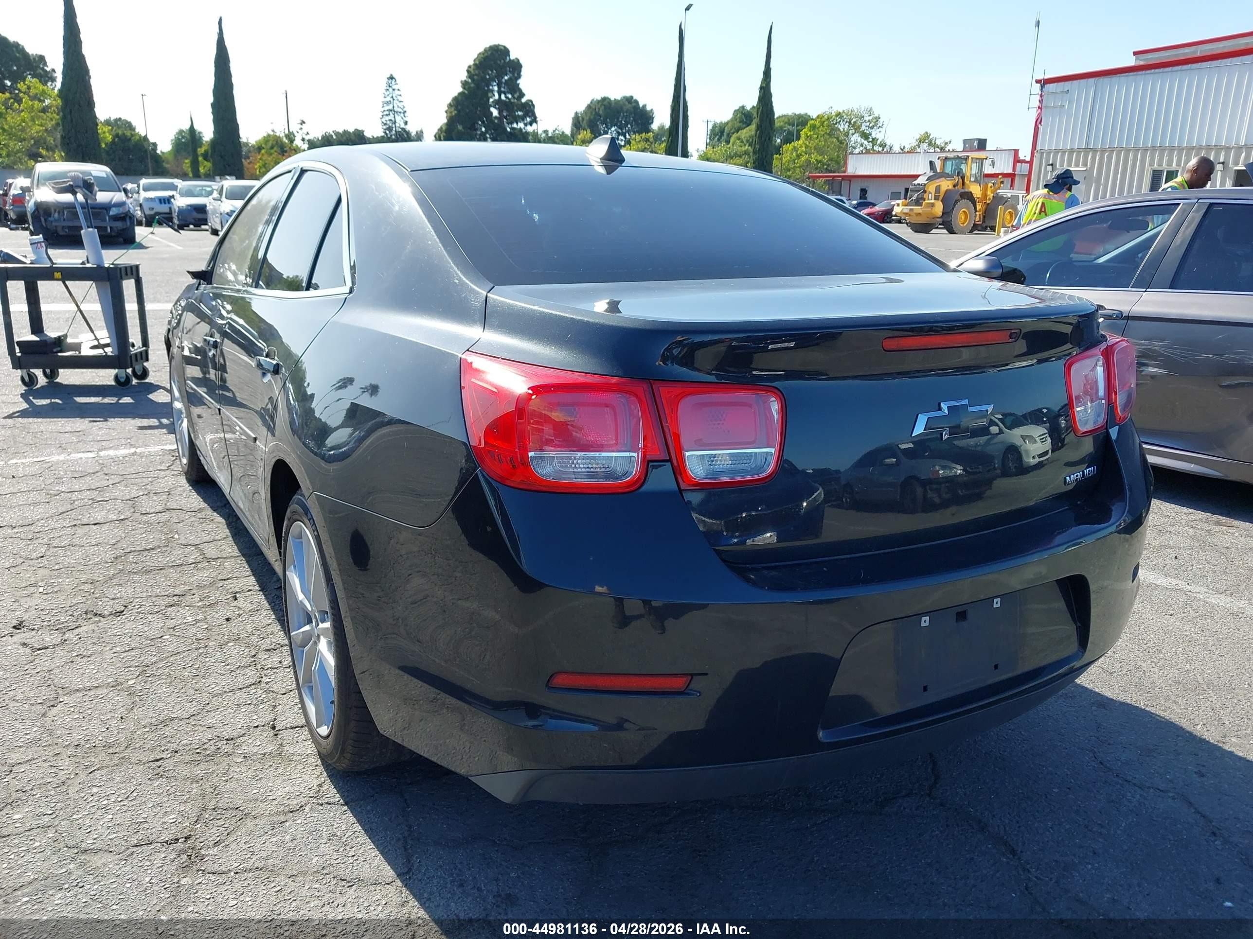 2013 Chevrolet Malibu 1ls Black vin: 1G11B5SA2DF352848