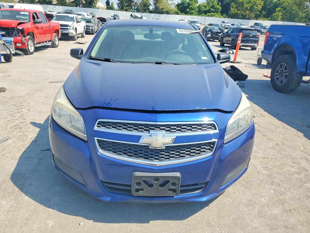 2013 Chevrolet Malibu Ls Синий vin: 1G11B5SA2DU118012
