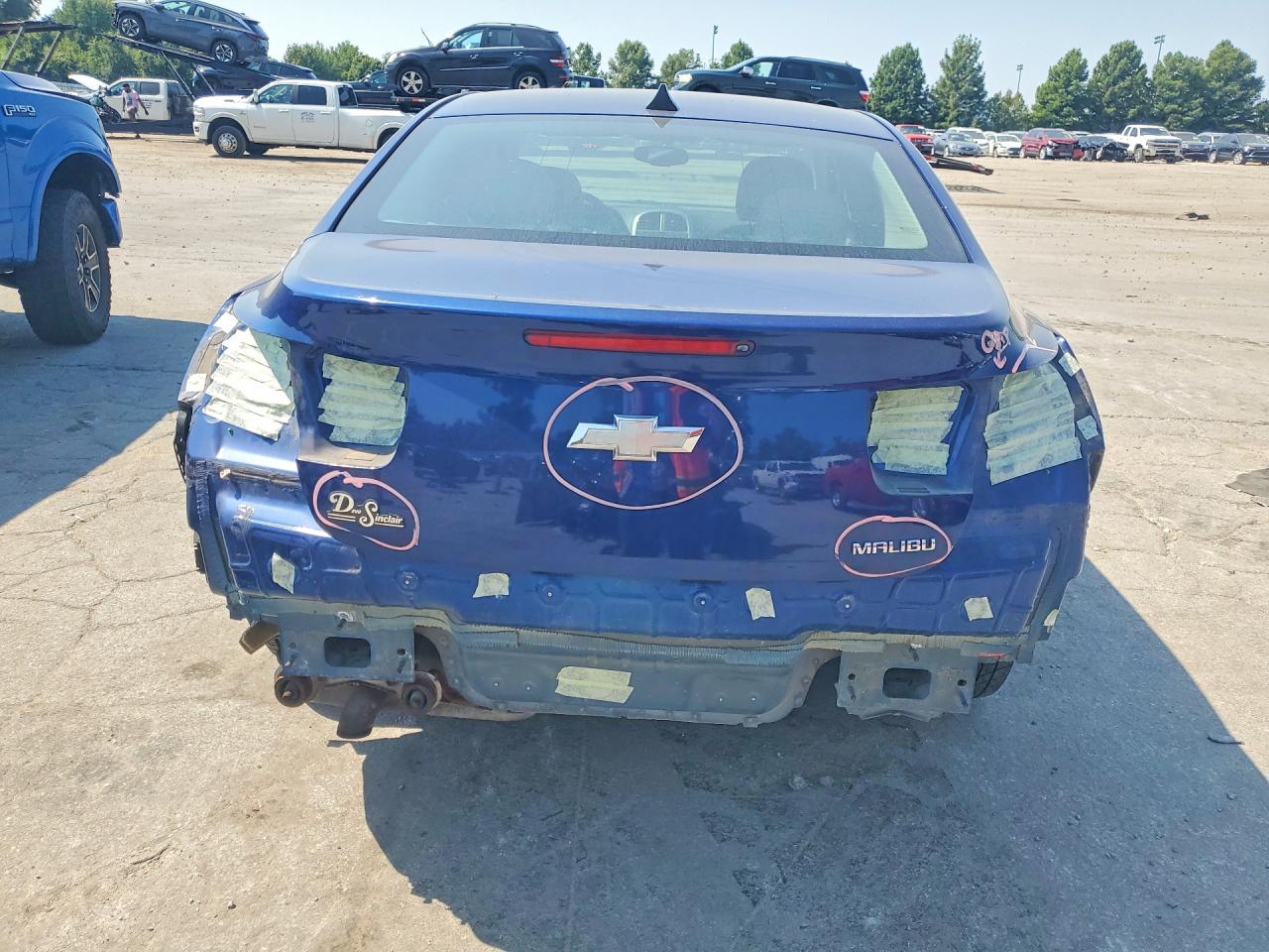 2013 Chevrolet Malibu Ls Синий vin: 1G11B5SA2DU118012