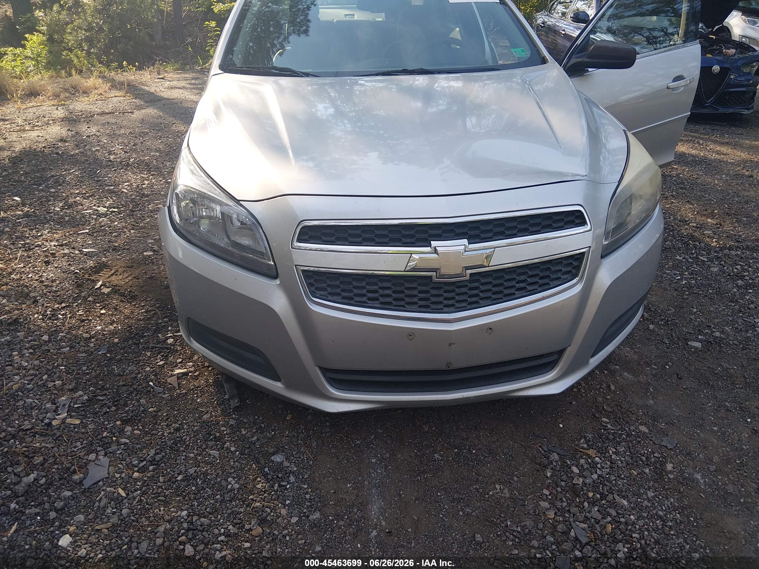 2013 Chevrolet Malibu 1ls Silver vin: 1G11B5SA2DU118575