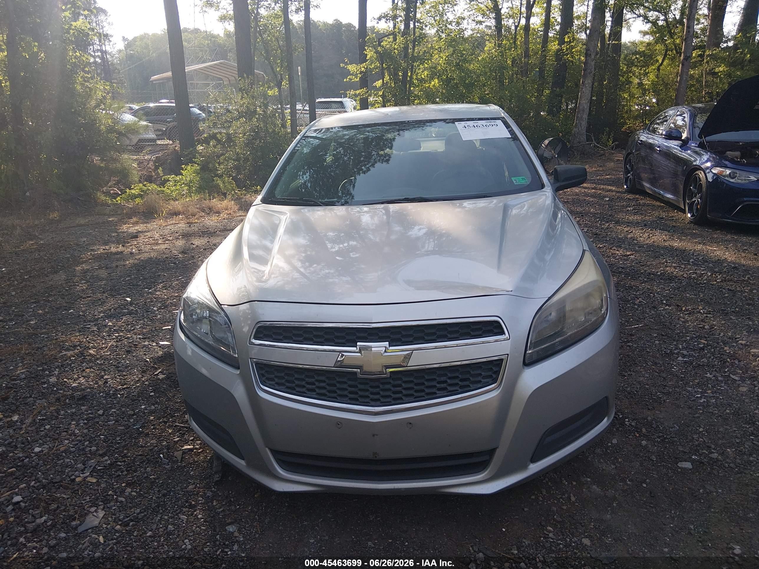2013 Chevrolet Malibu 1ls Silver vin: 1G11B5SA2DU118575