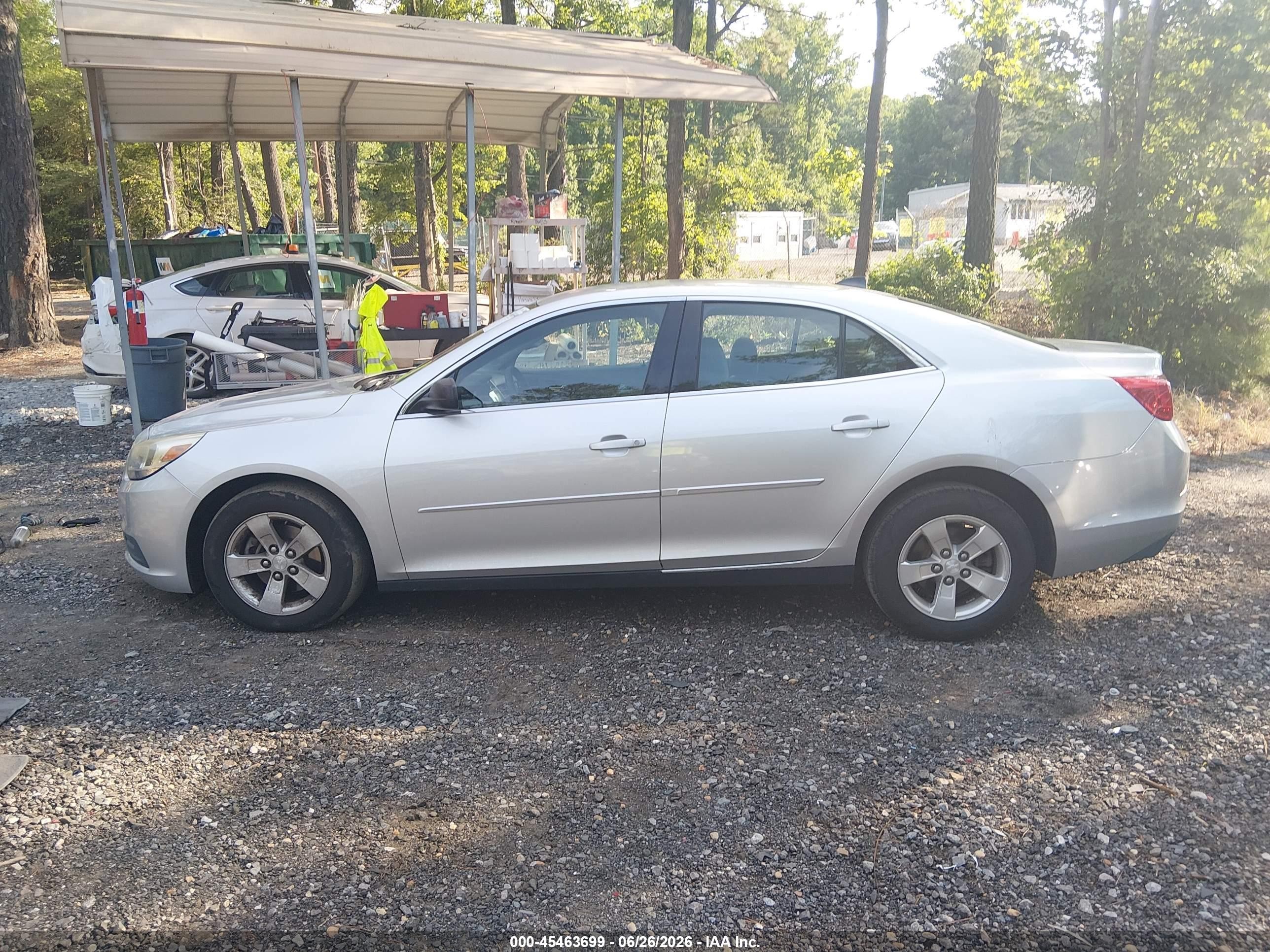 2013 Chevrolet Malibu 1ls Silver vin: 1G11B5SA2DU118575