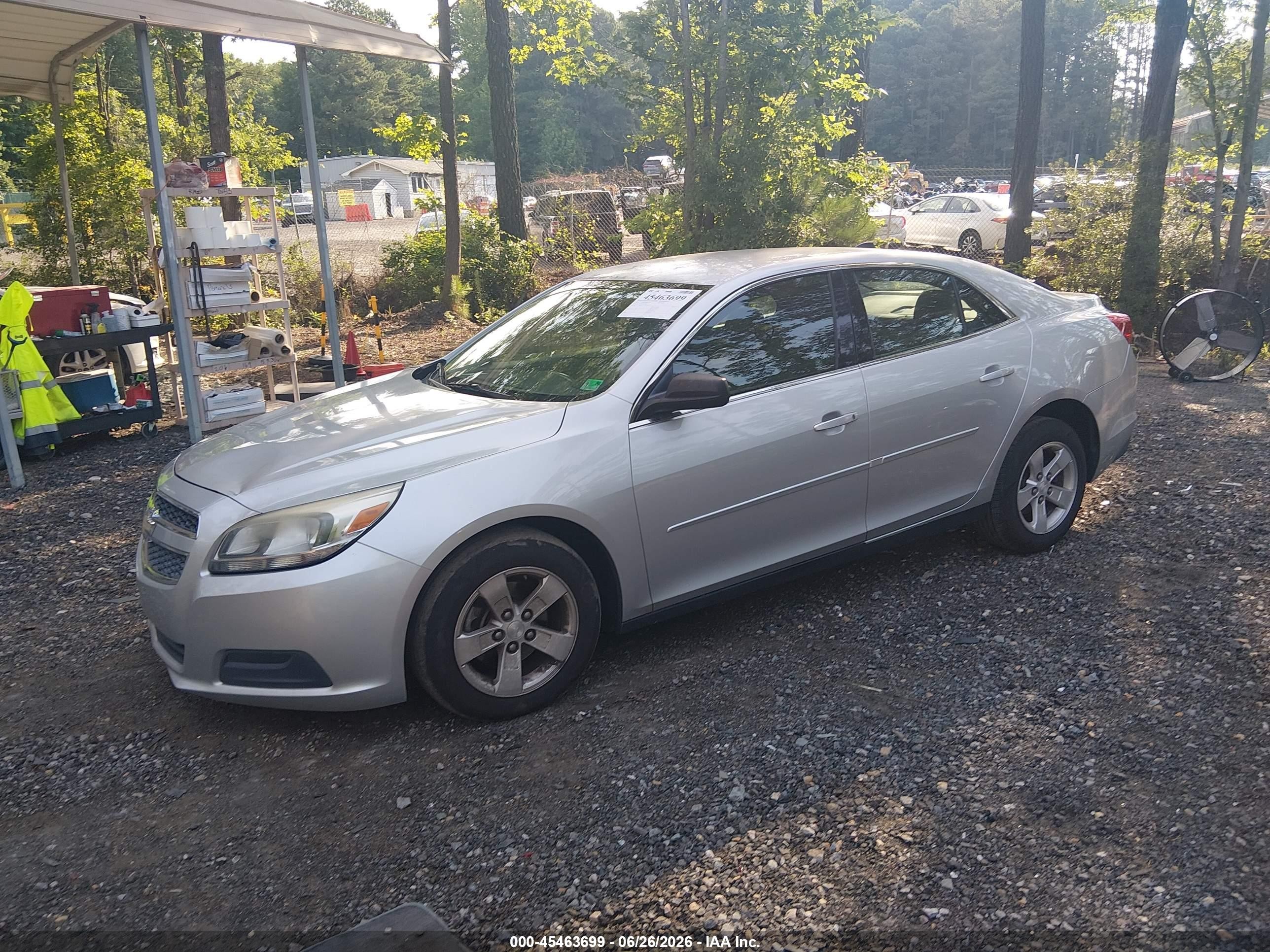 2013 Chevrolet Malibu 1ls Silver vin: 1G11B5SA2DU118575