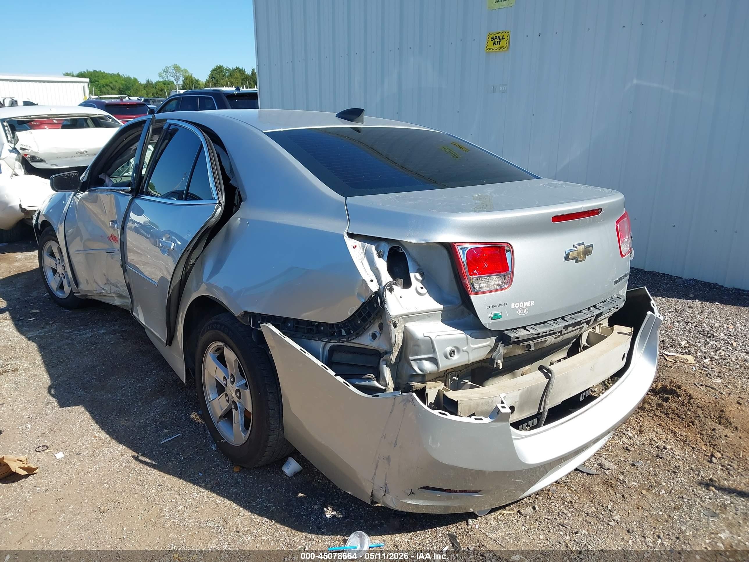 2016 Chevrolet Malibu Limited Ls Silver vin: 1G11B5SA2GF110775