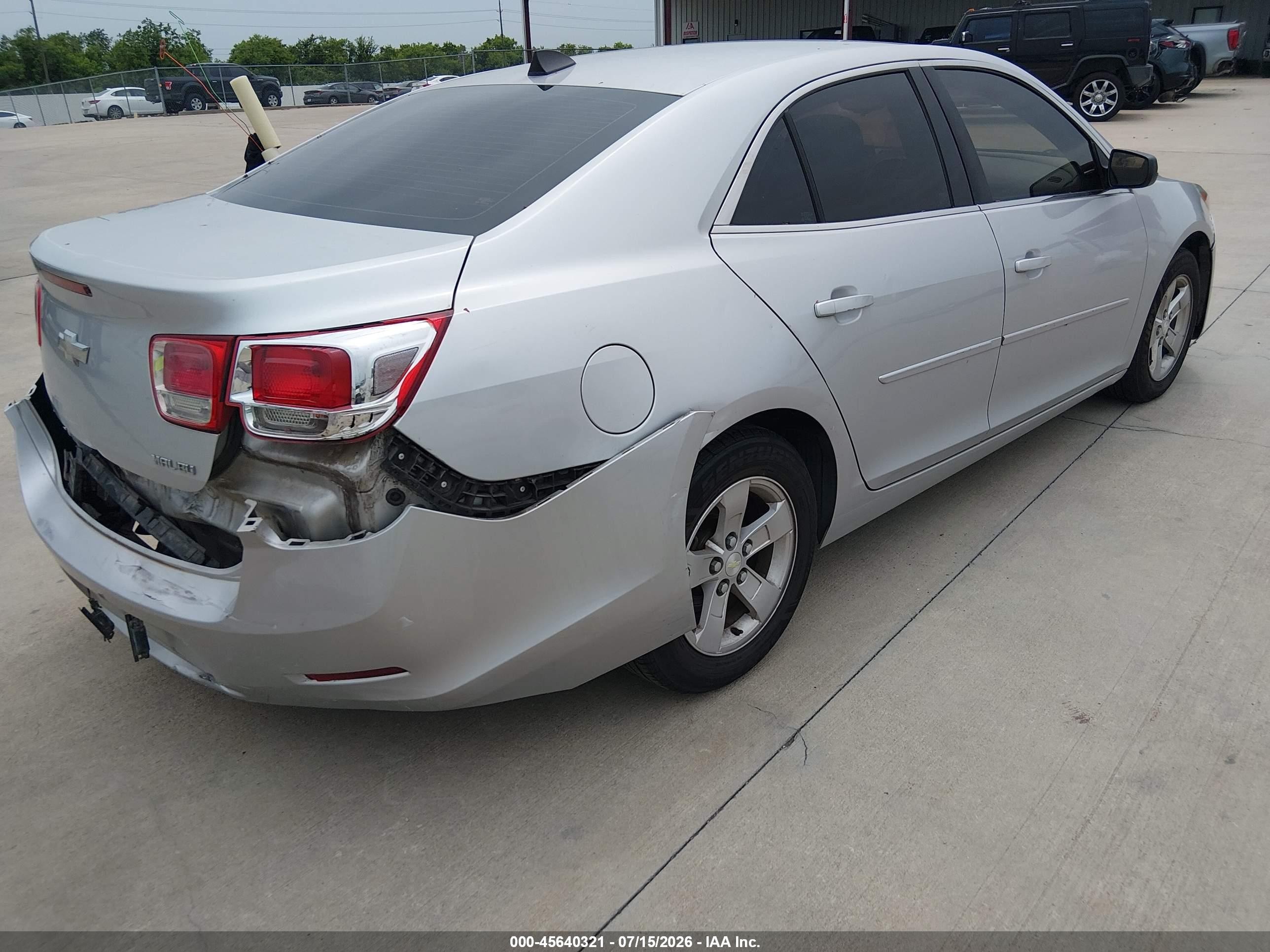 2013 Chevrolet Malibu 1ls Silver vin: 1G11B5SA3DF134336