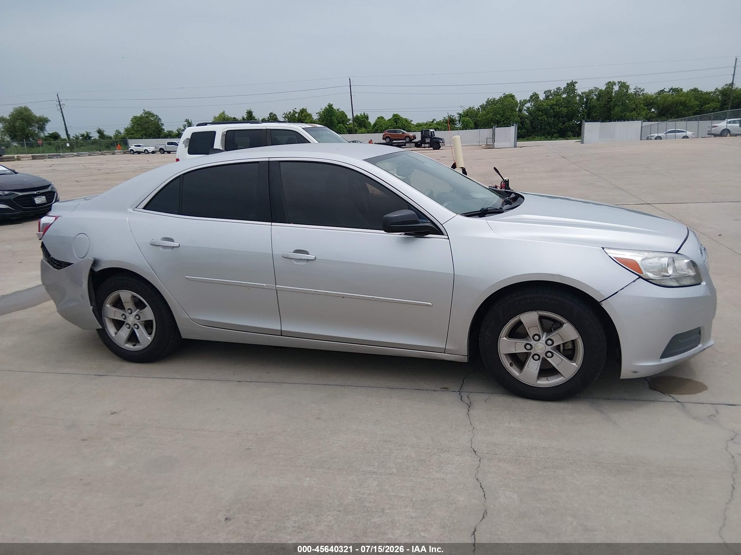 2013 Chevrolet Malibu 1ls Silver vin: 1G11B5SA3DF134336