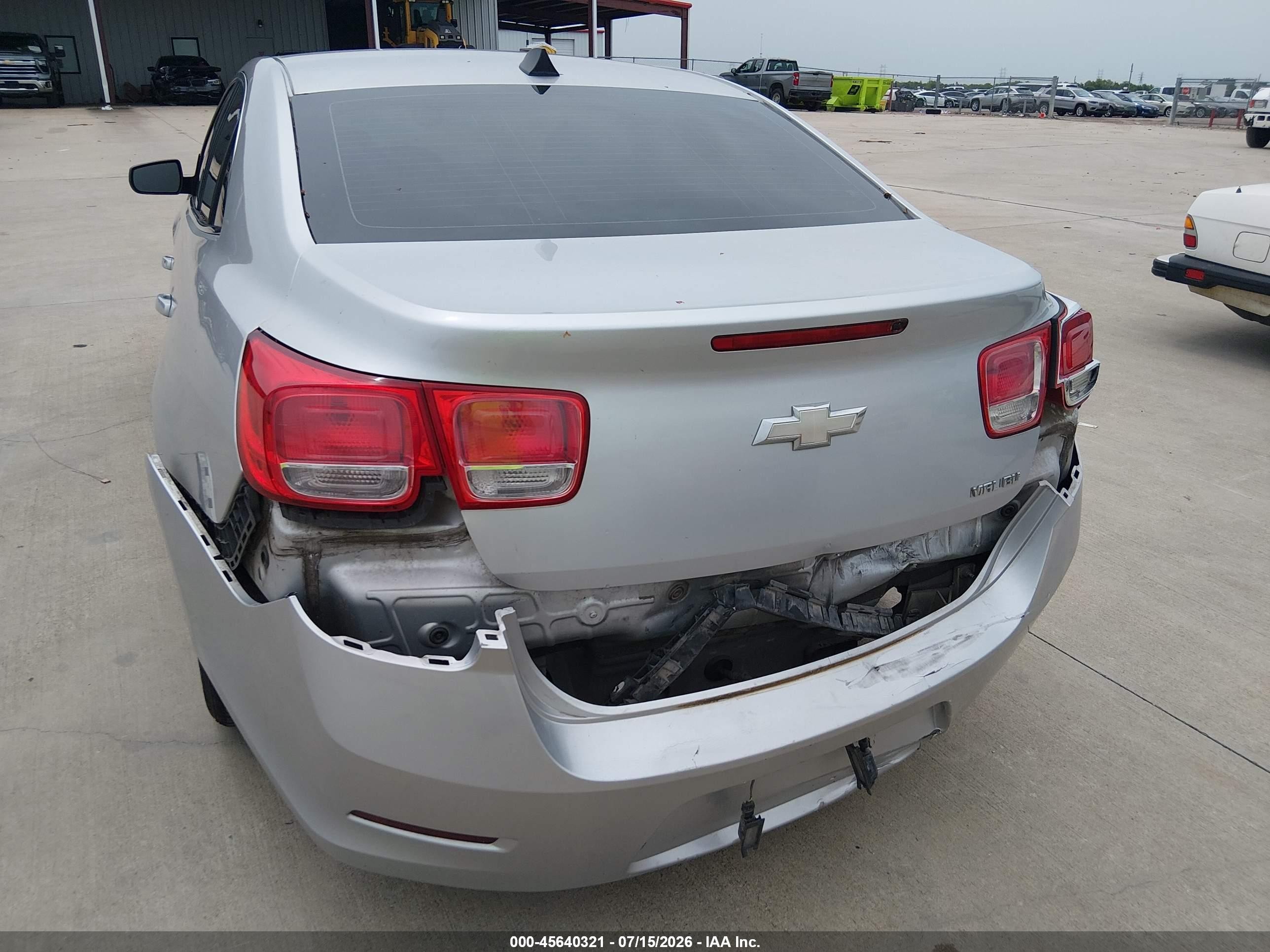 2013 Chevrolet Malibu 1ls Silver vin: 1G11B5SA3DF134336