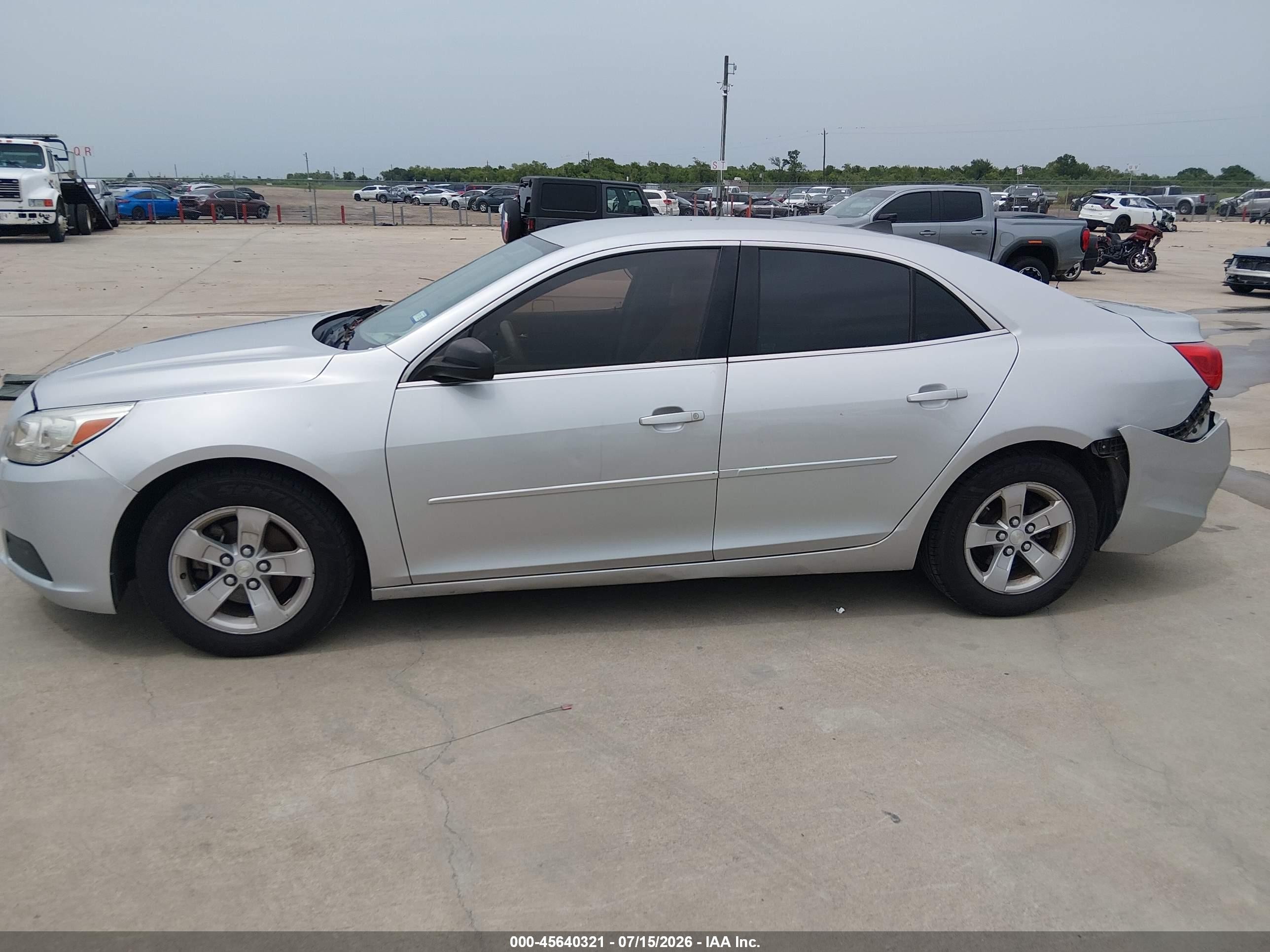 2013 Chevrolet Malibu 1ls Silver vin: 1G11B5SA3DF134336