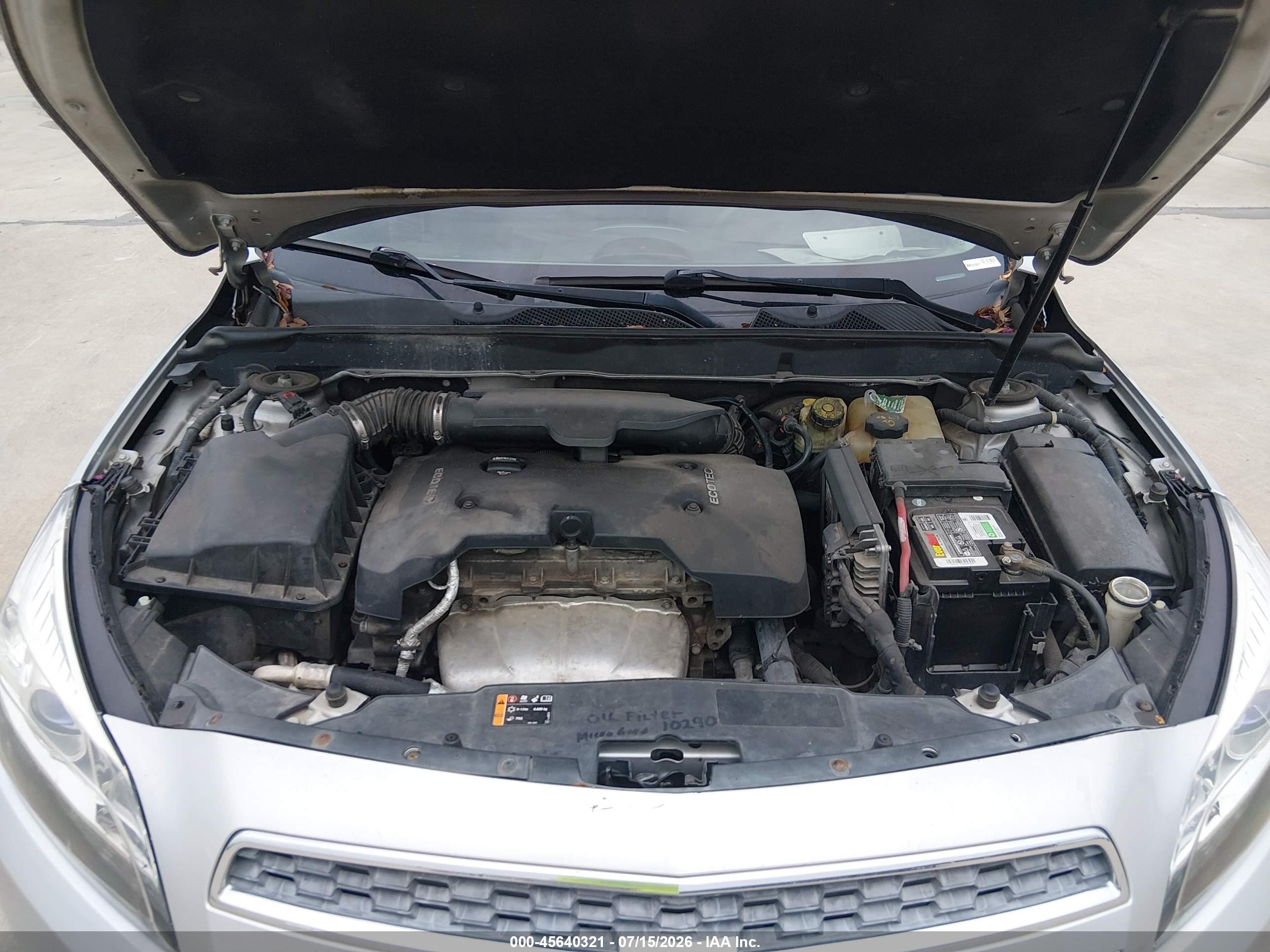 2013 Chevrolet Malibu 1ls Silver vin: 1G11B5SA3DF134336