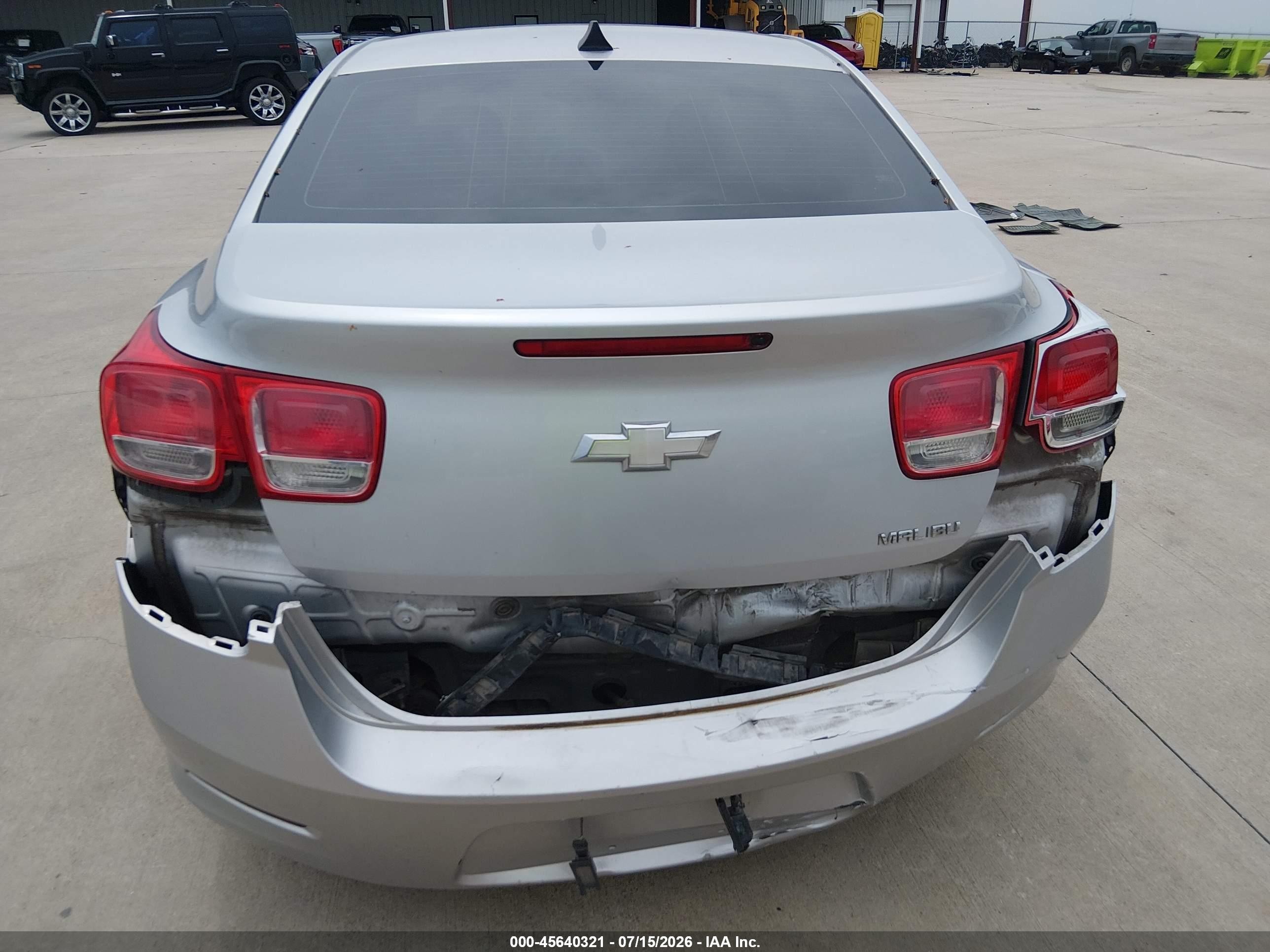 2013 Chevrolet Malibu 1ls Silver vin: 1G11B5SA3DF134336