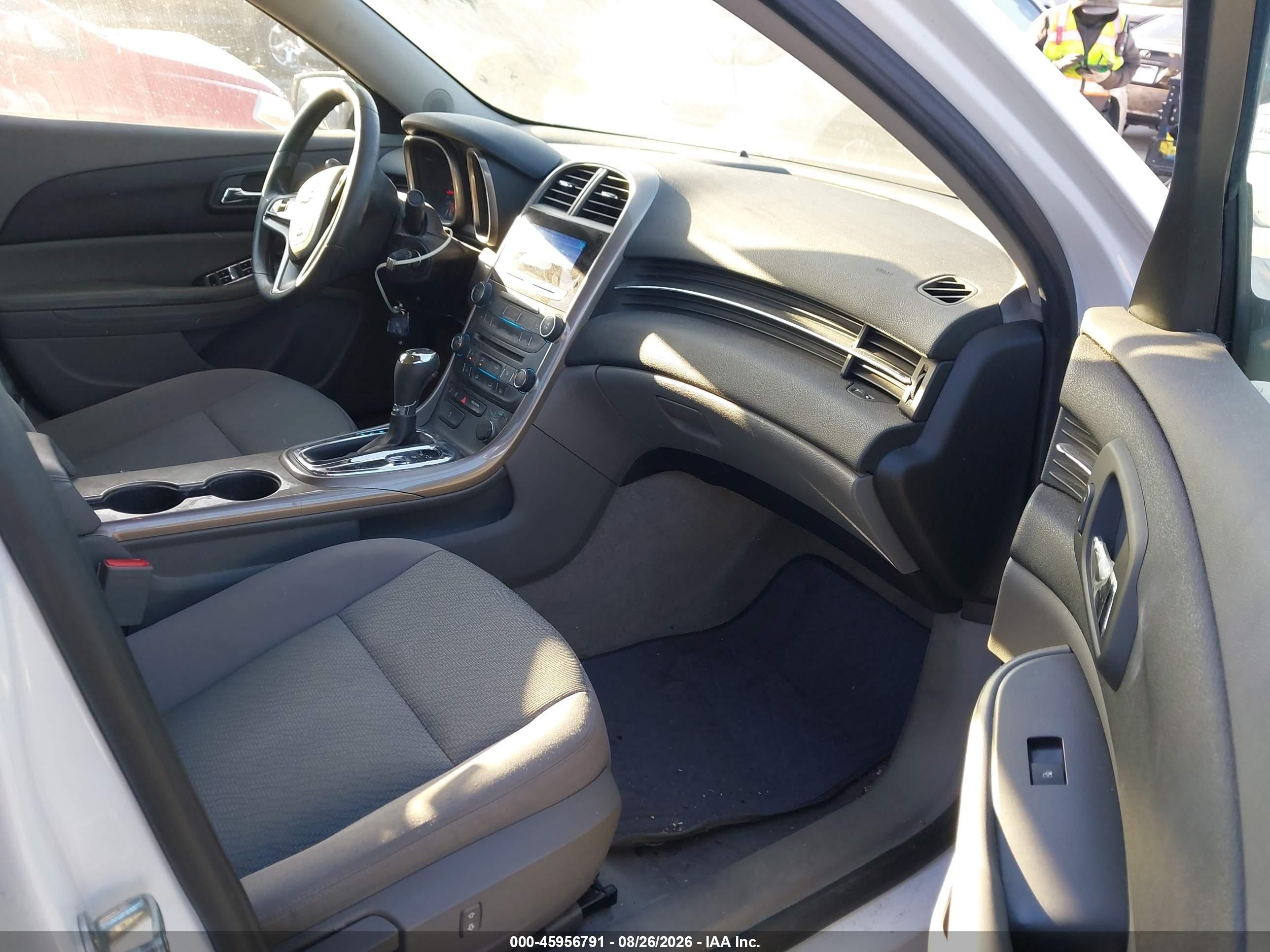 2013 Chevrolet Malibu 1ls White vin: 1G11B5SA3DF154280