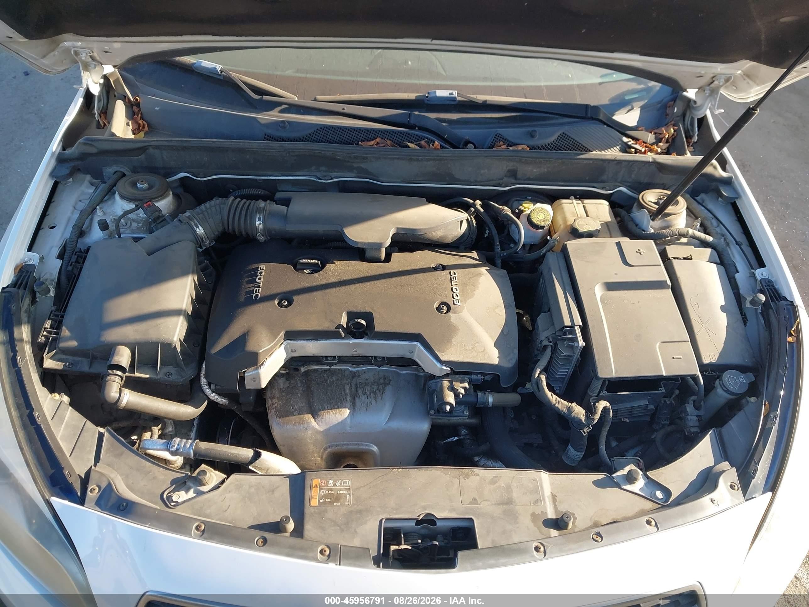 2013 Chevrolet Malibu 1ls White vin: 1G11B5SA3DF154280