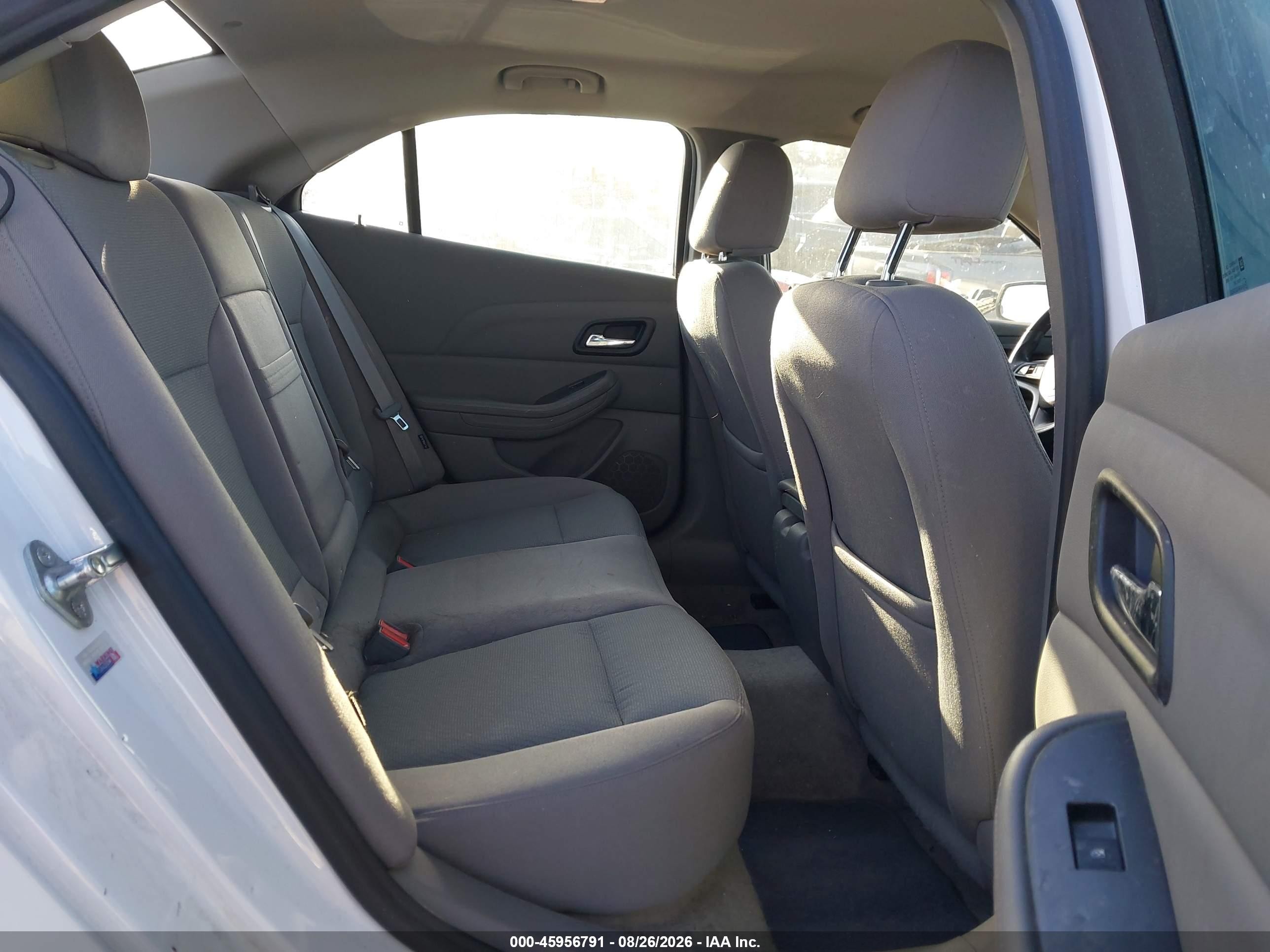 2013 Chevrolet Malibu 1ls White vin: 1G11B5SA3DF154280