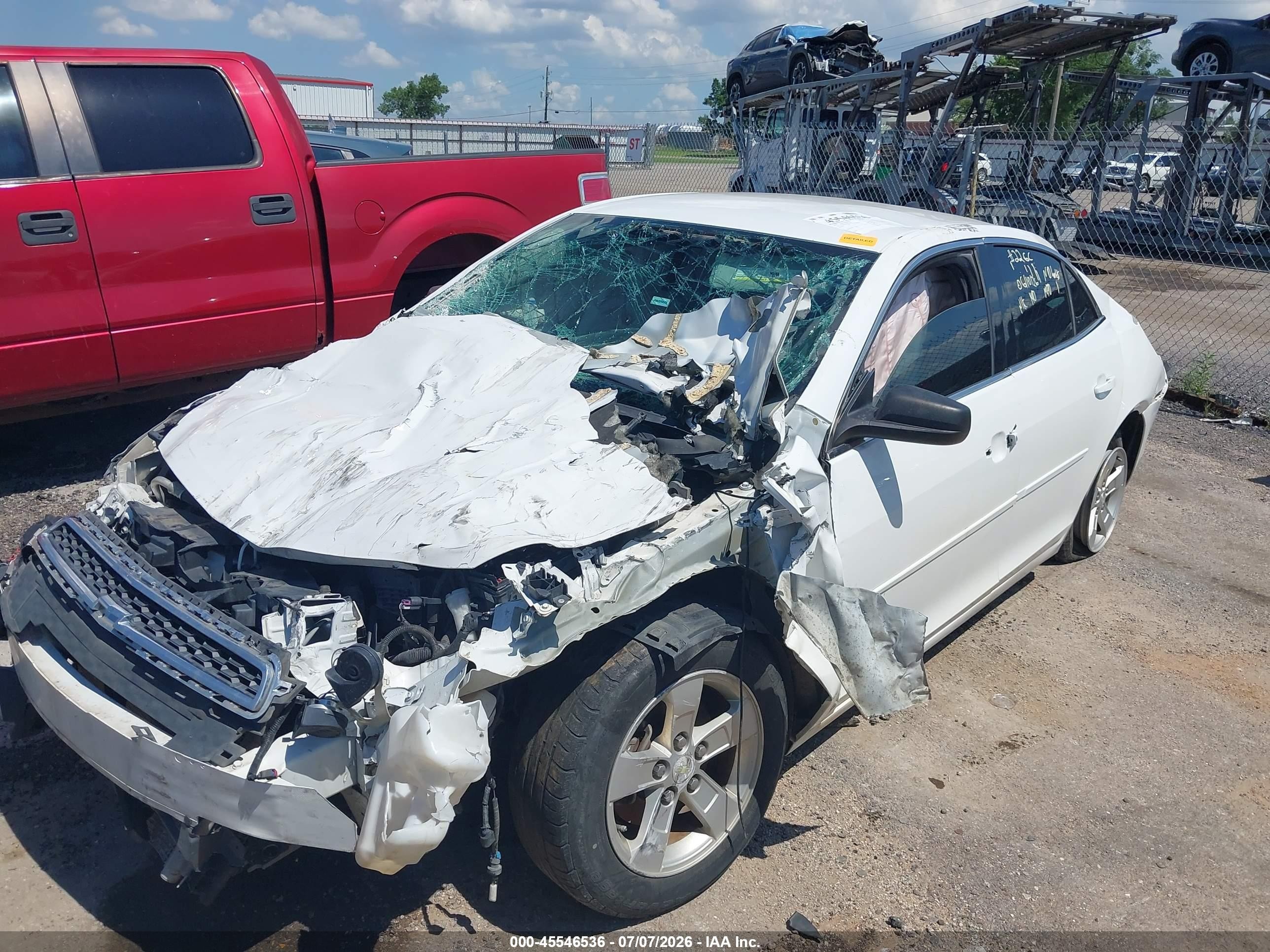 2013 Chevrolet Malibu 1ls White vin: 1G11B5SA3DF181592