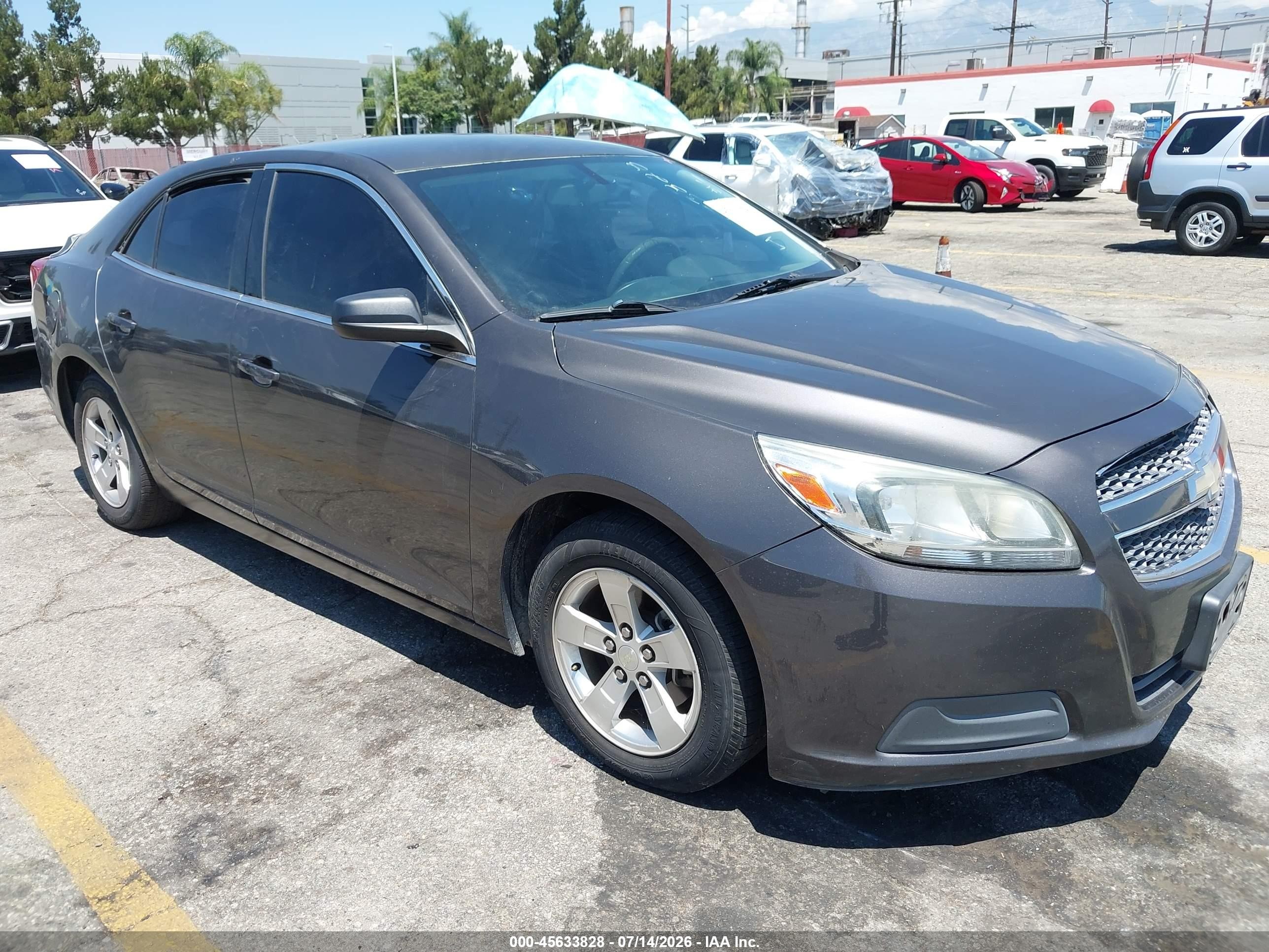 2013 Chevrolet Malibu 1ls Brown vin: 1G11B5SA3DF245114