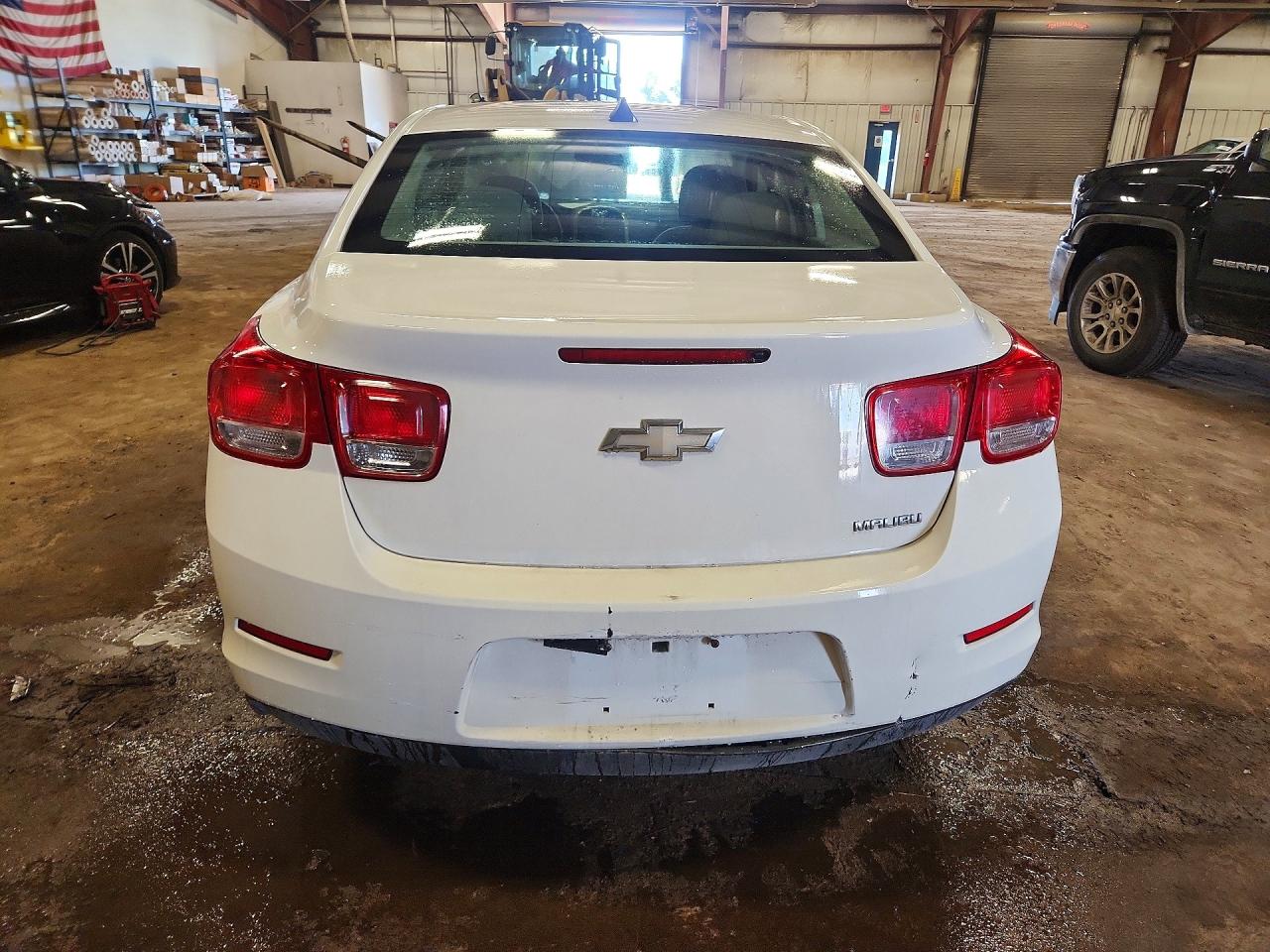 2013 Chevrolet Malibu Ls Белый vin: 1G11B5SA3DF269980