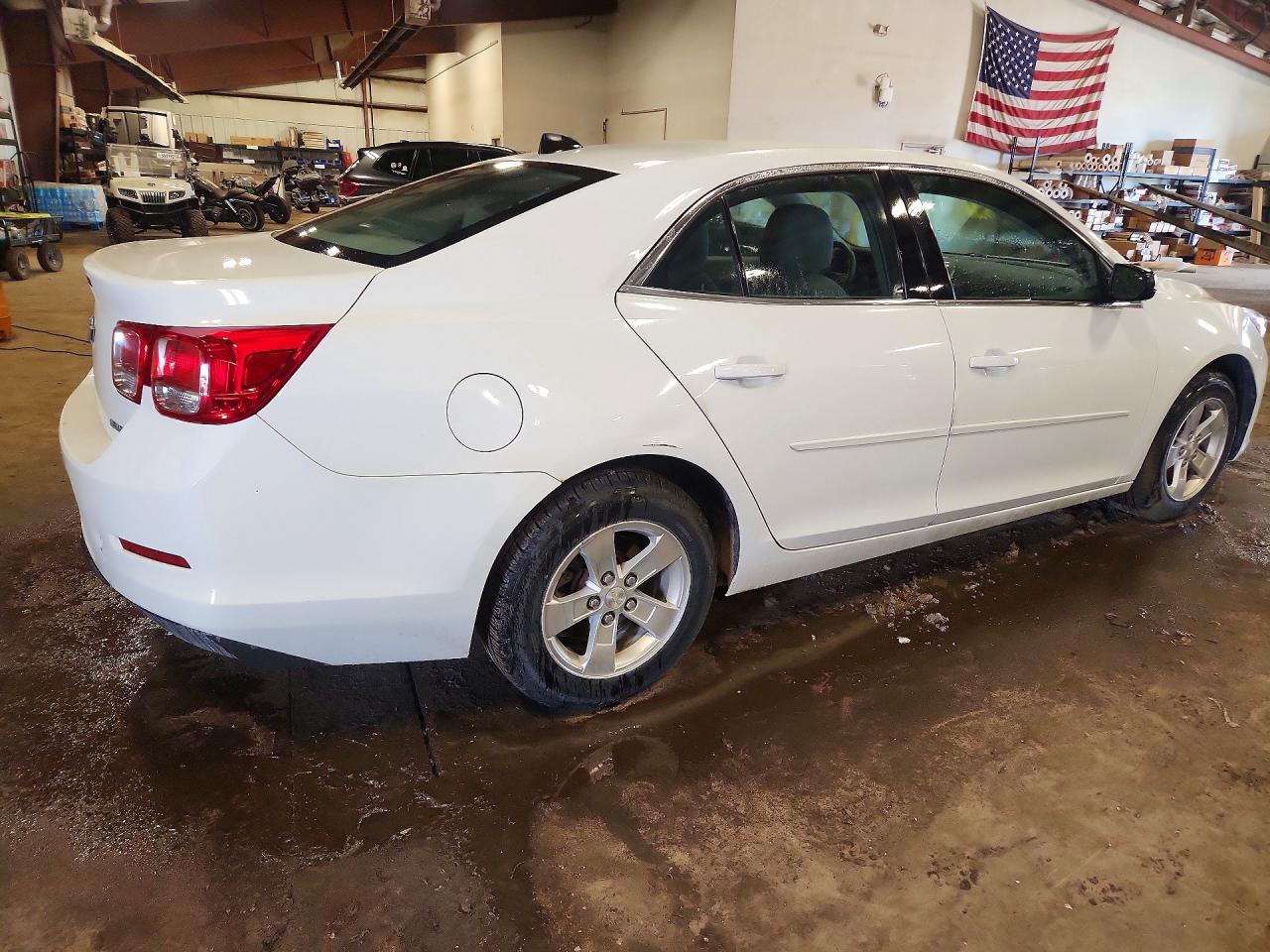 2013 Chevrolet Malibu Ls Белый vin: 1G11B5SA3DF269980