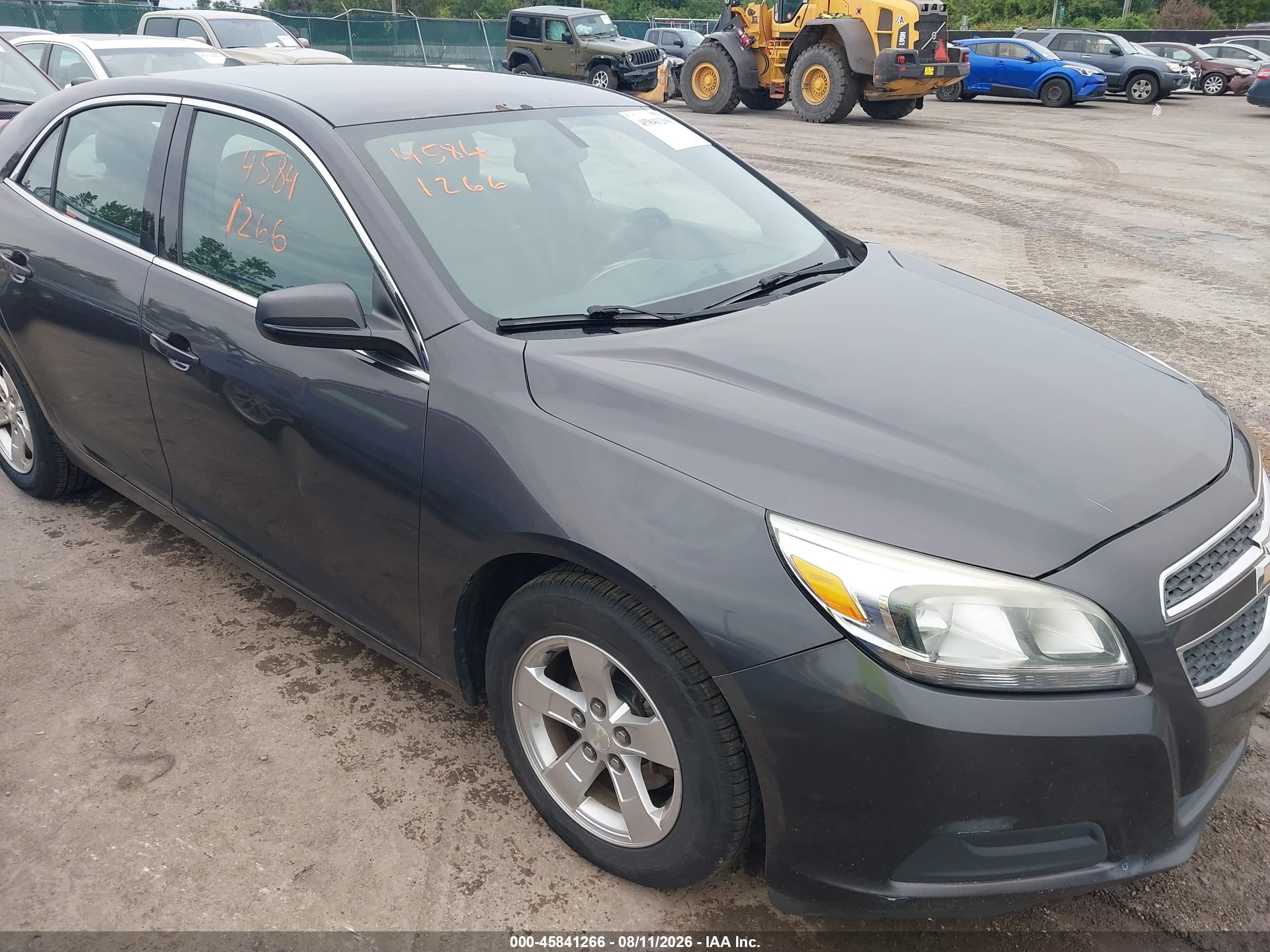 2013 Chevrolet Malibu 1ls Gray vin: 1G11B5SA3DF283202