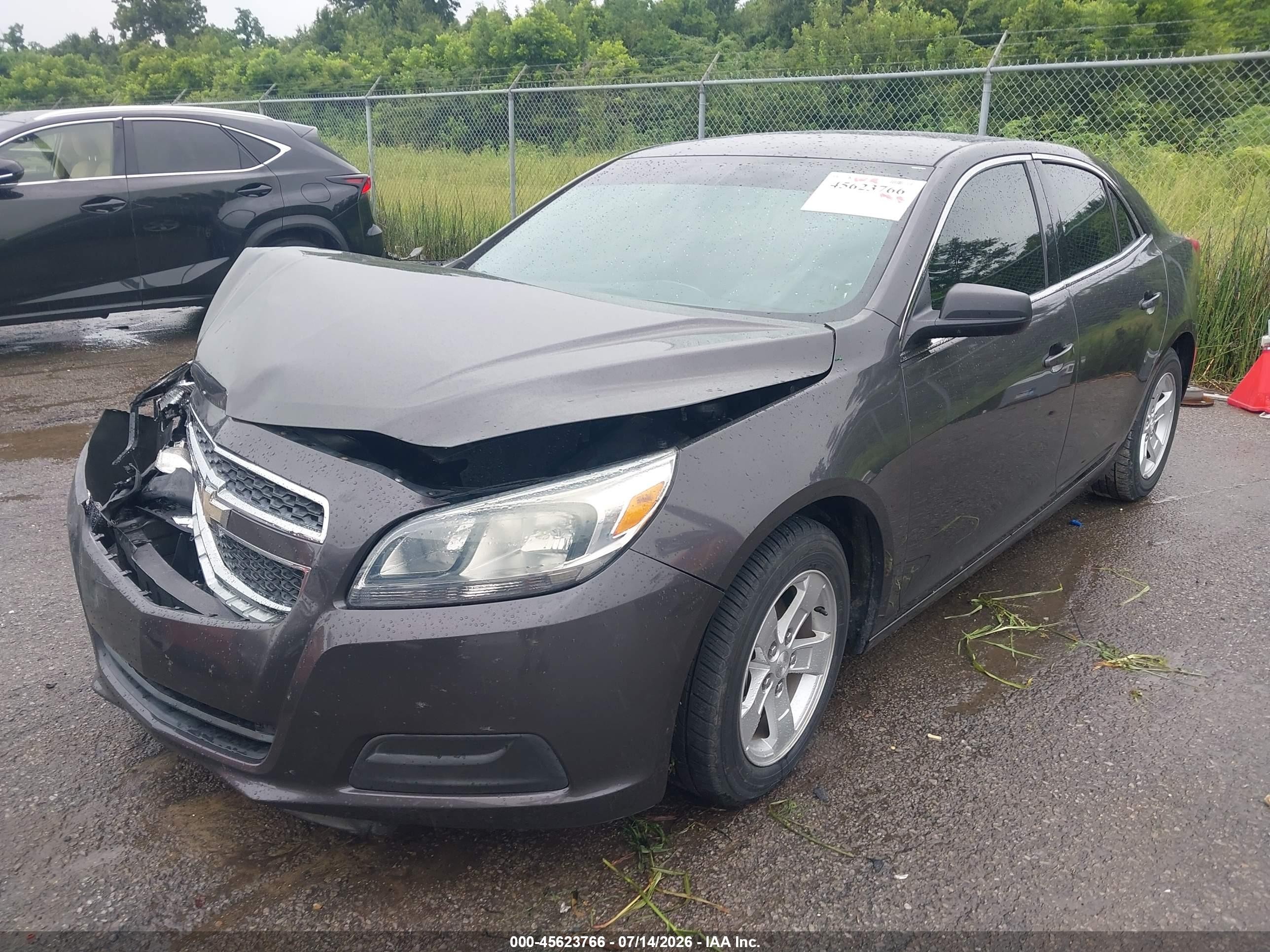 2013 Chevrolet Malibu 1ls Gray vin: 1G11B5SA3DF319843
