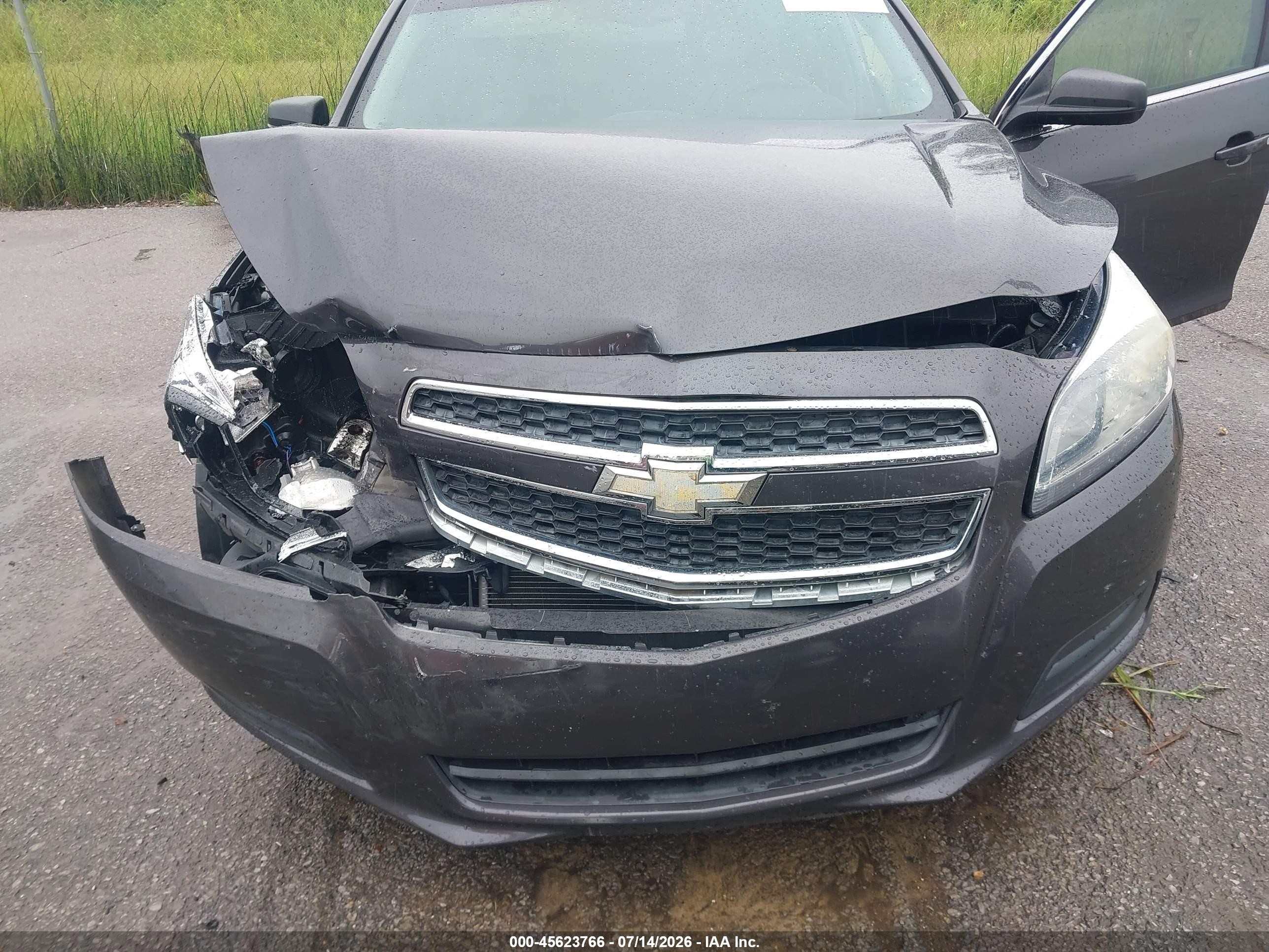 2013 Chevrolet Malibu 1ls Gray vin: 1G11B5SA3DF319843