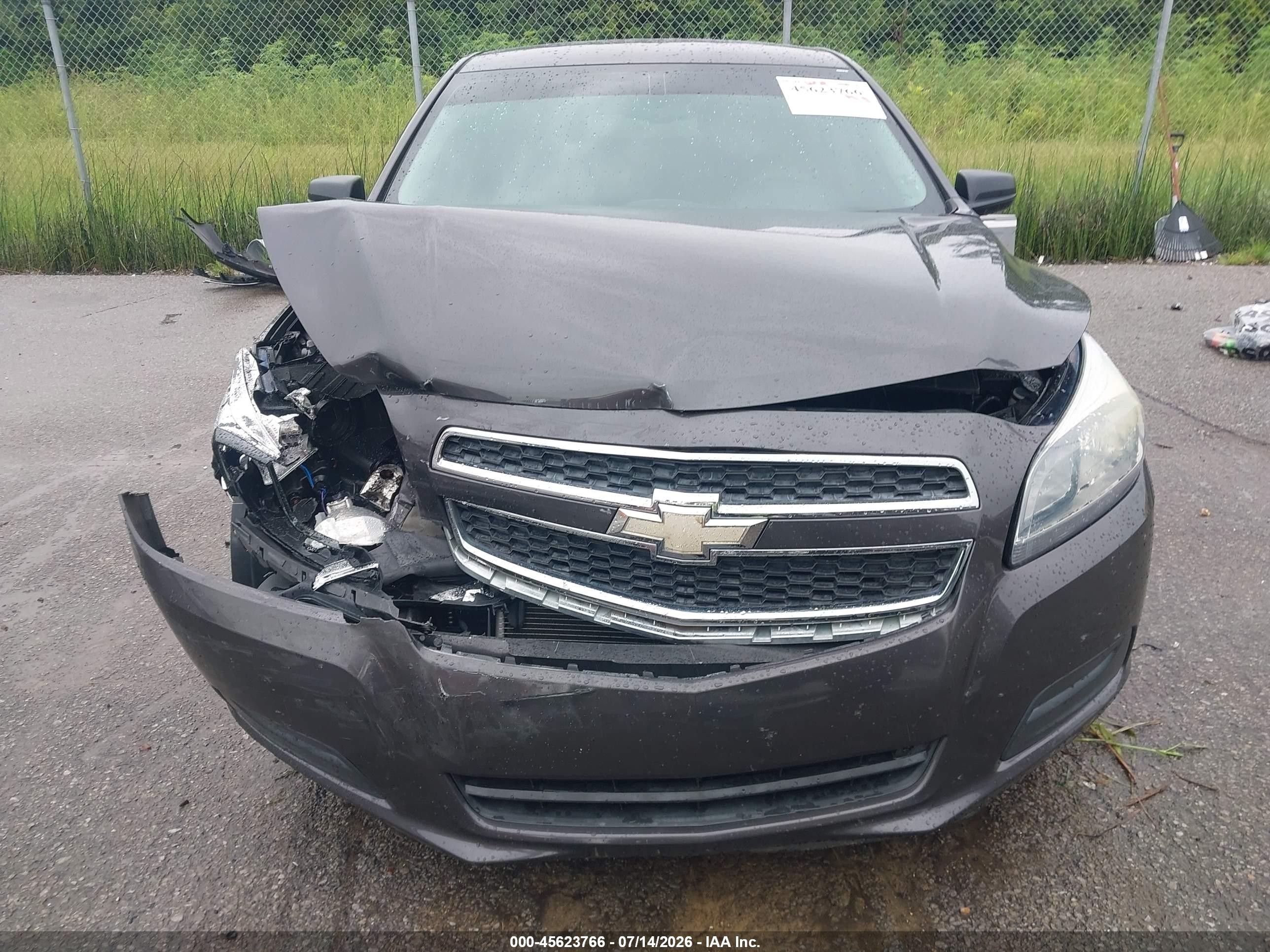 2013 Chevrolet Malibu 1ls Gray vin: 1G11B5SA3DF319843