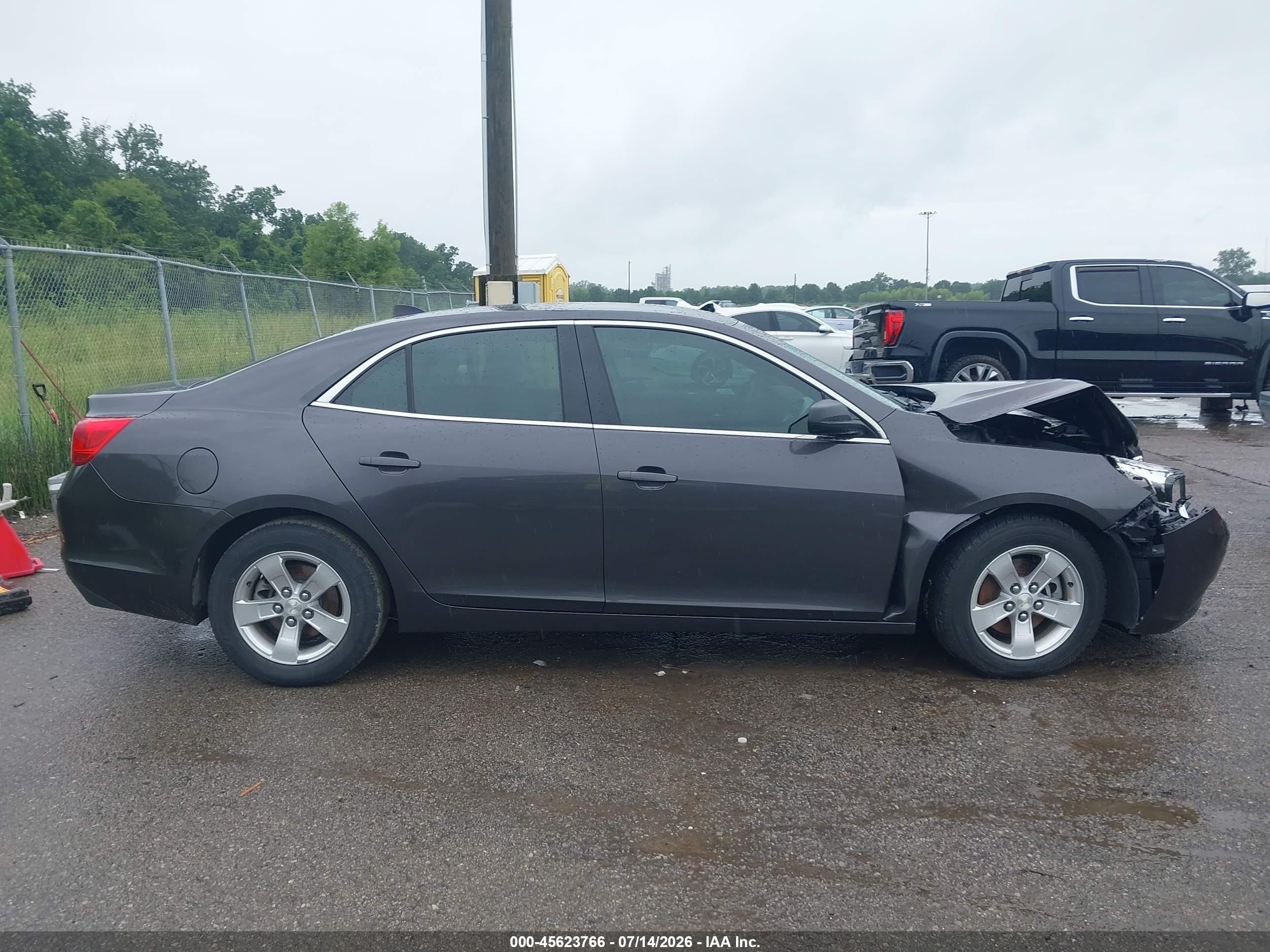 2013 Chevrolet Malibu 1ls Gray vin: 1G11B5SA3DF319843