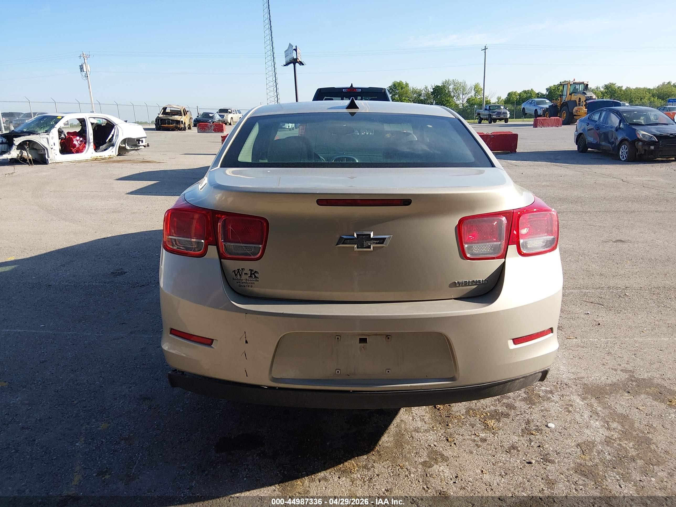 2013 Chevrolet Malibu 1ls Tan vin: 1G11B5SA3DF334021