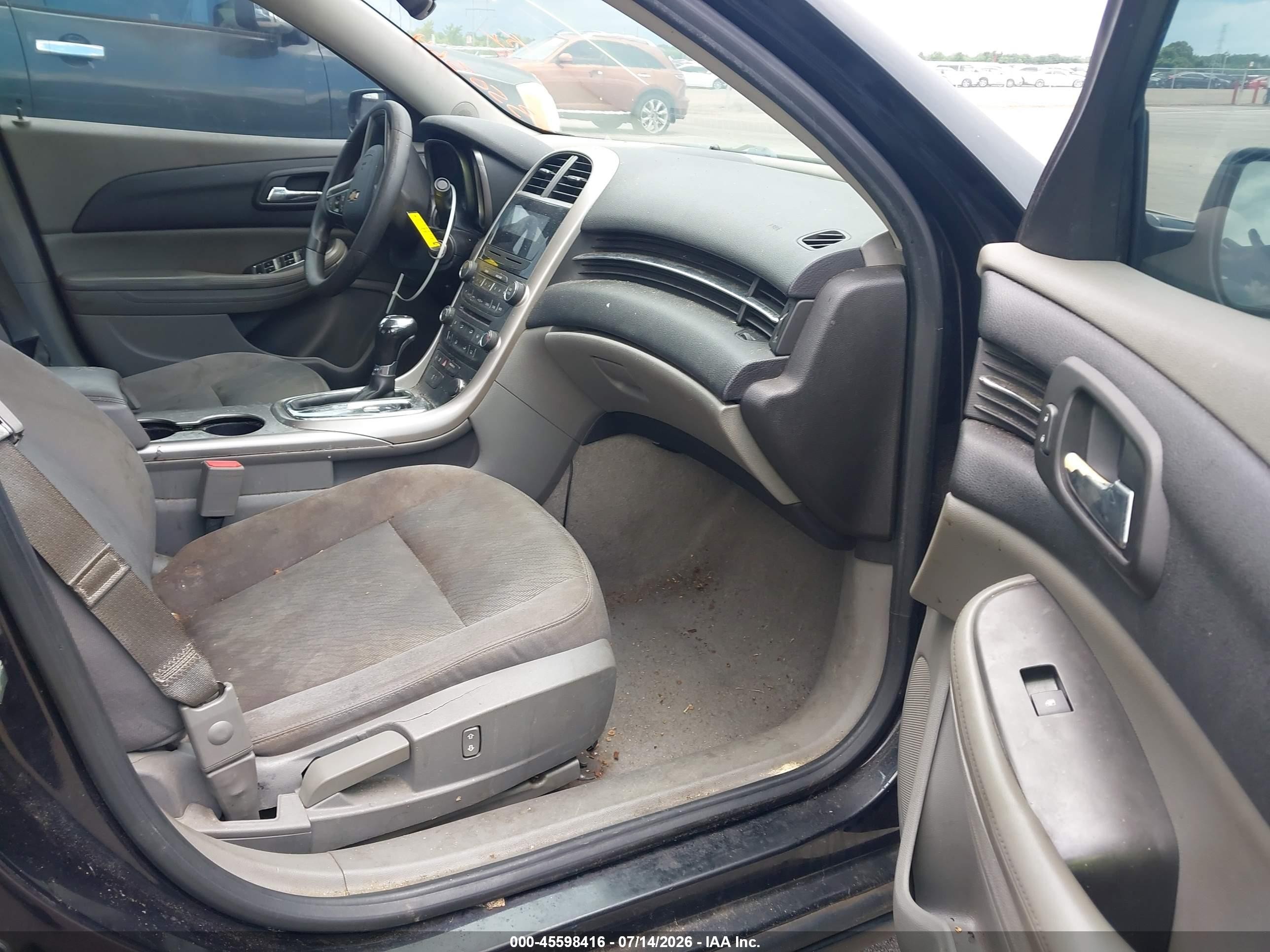 2013 Chevrolet Malibu 1ls Black vin: 1G11B5SA3DF350364
