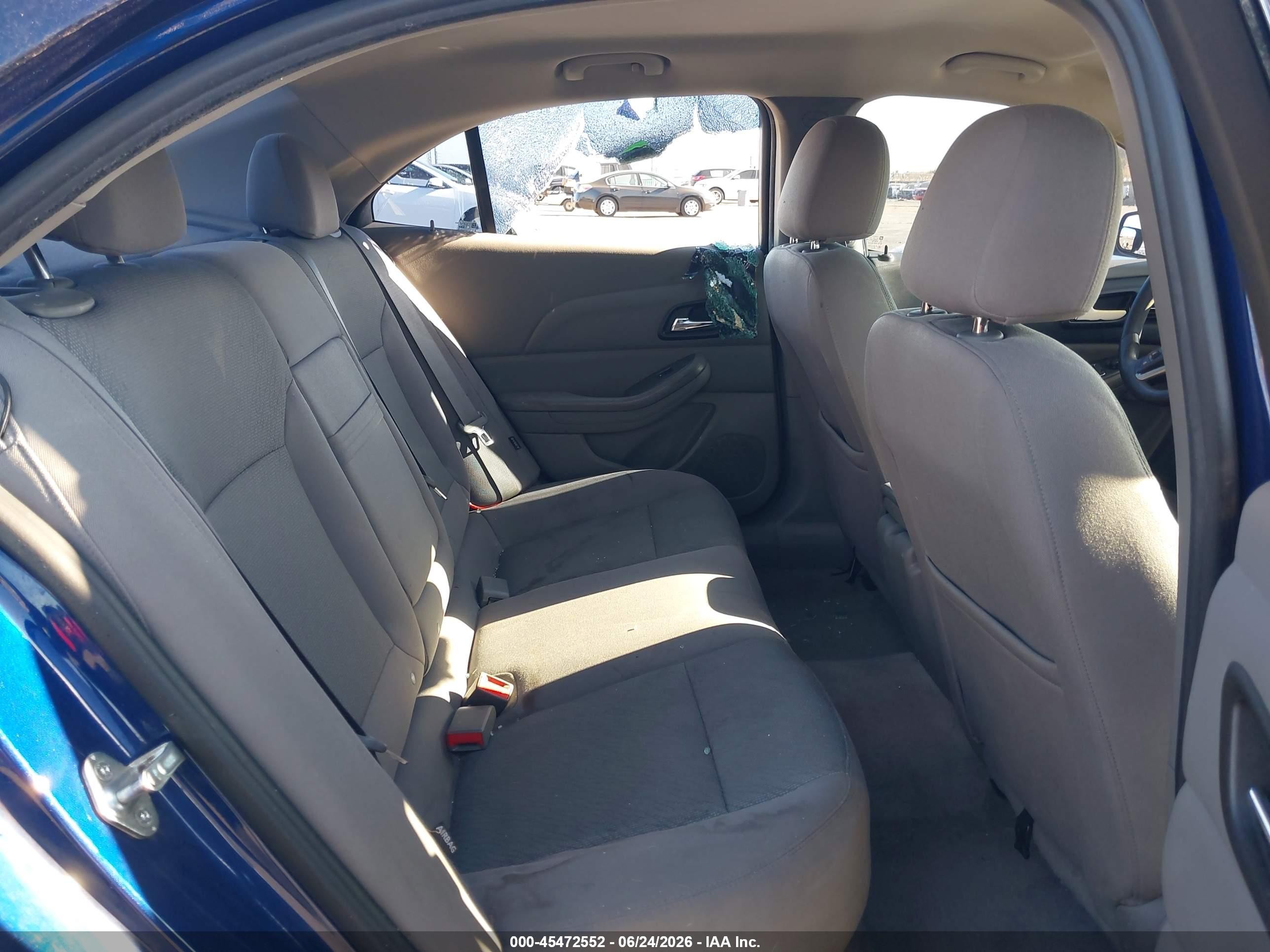2013 Chevrolet Malibu 1ls Blue vin: 1G11B5SA3DU113322