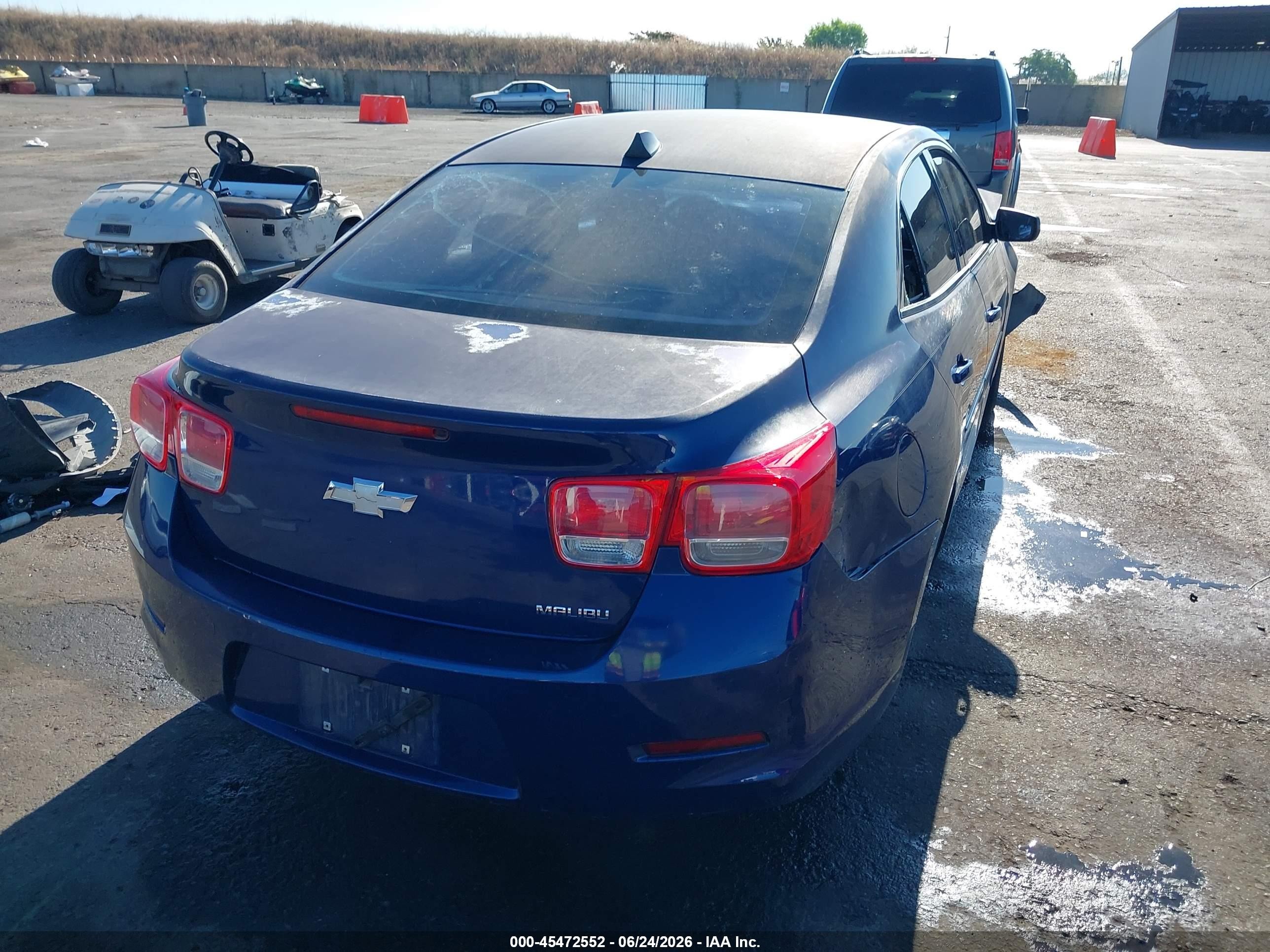 2013 Chevrolet Malibu 1ls Blue vin: 1G11B5SA3DU113322