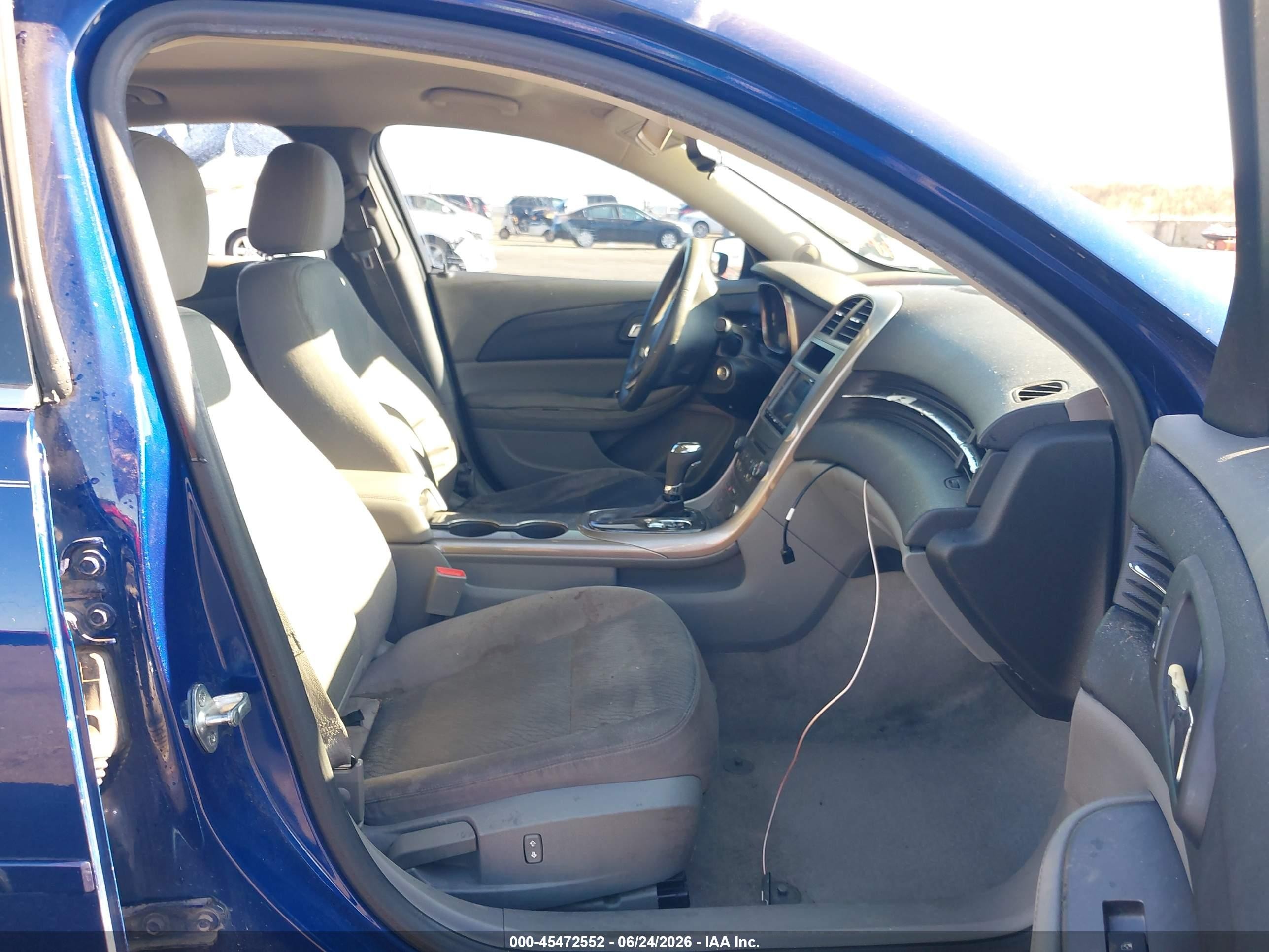2013 Chevrolet Malibu 1ls Blue vin: 1G11B5SA3DU113322